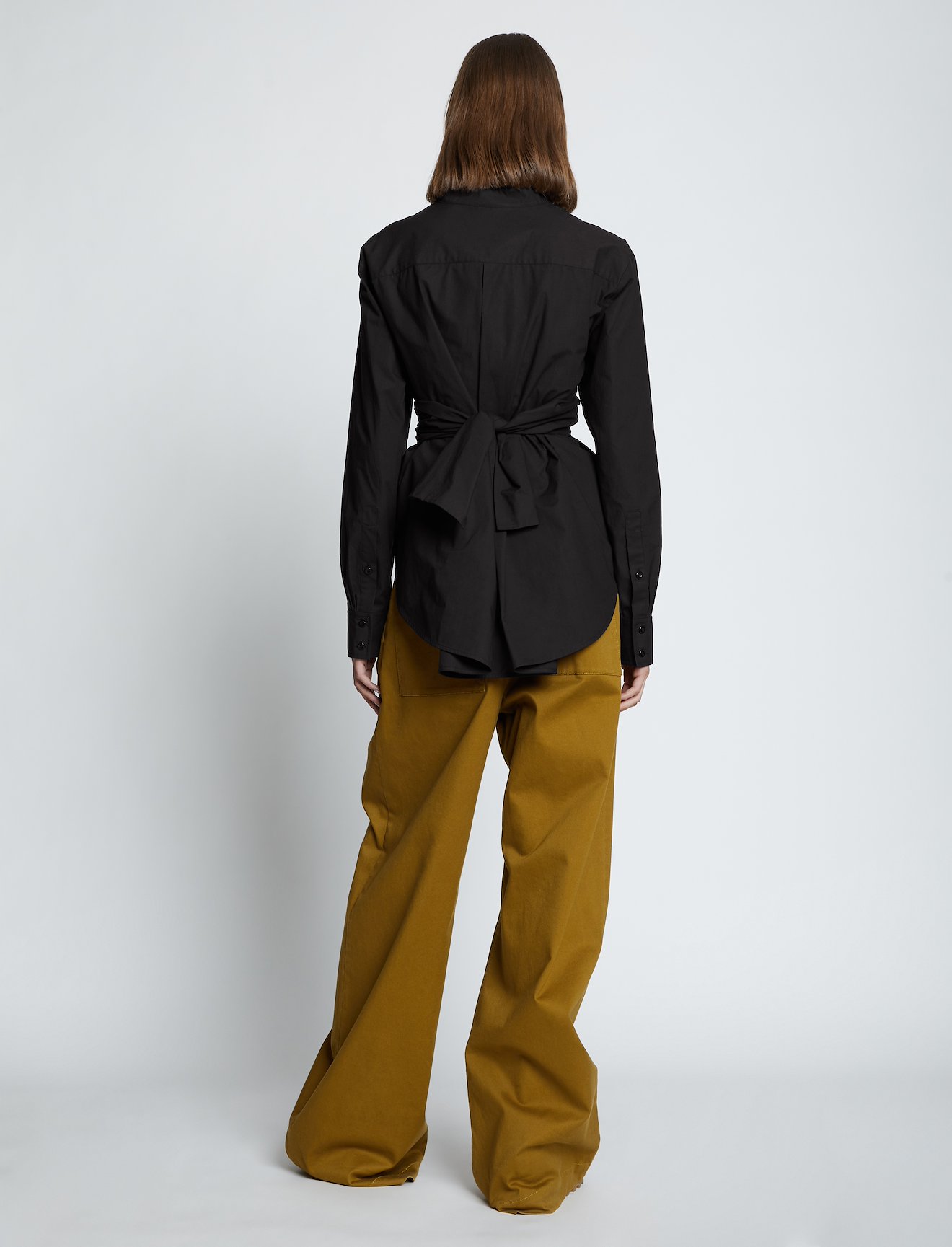 Poplin Tied Shirt #2