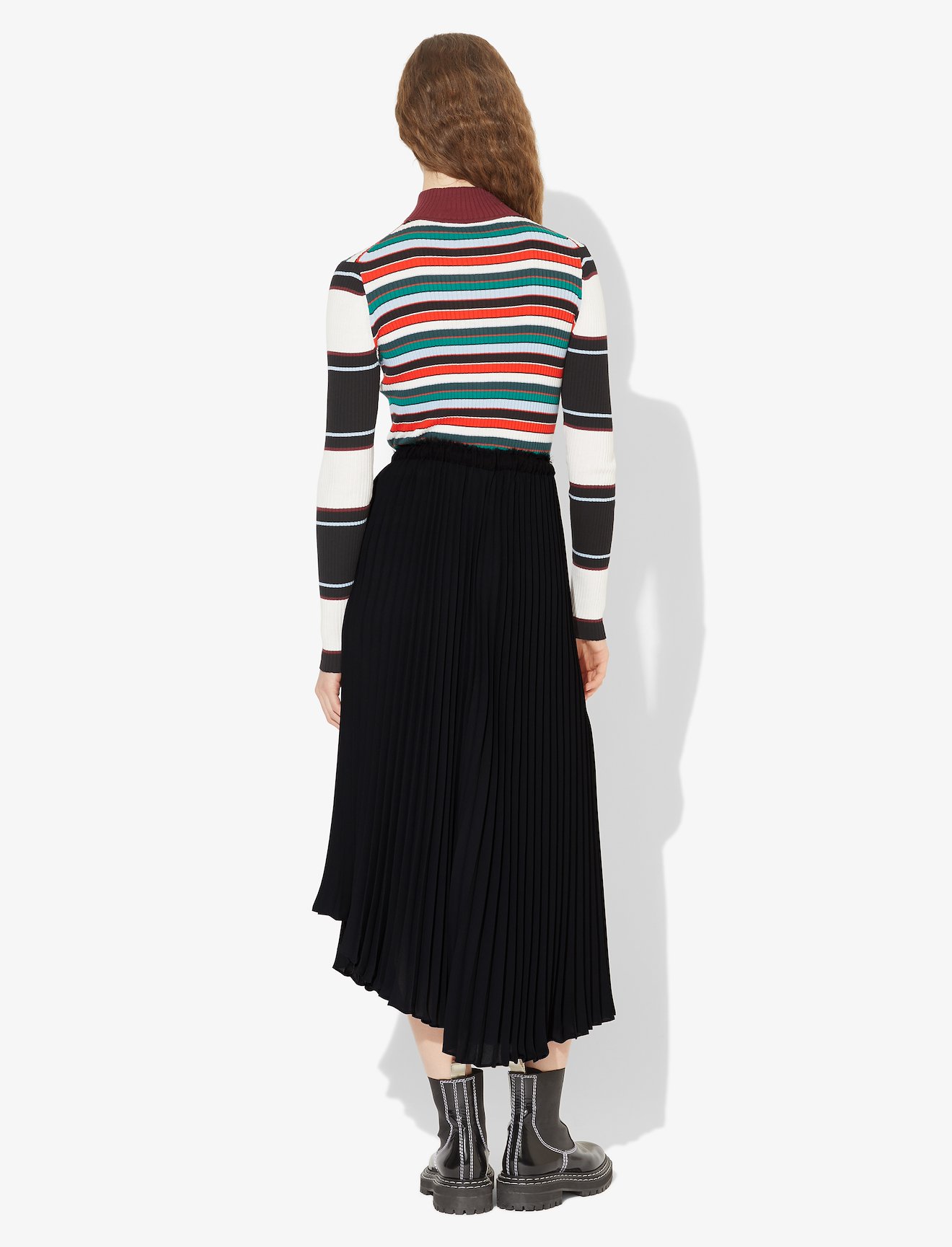 PSWL crepe pleated midi skirt #2
