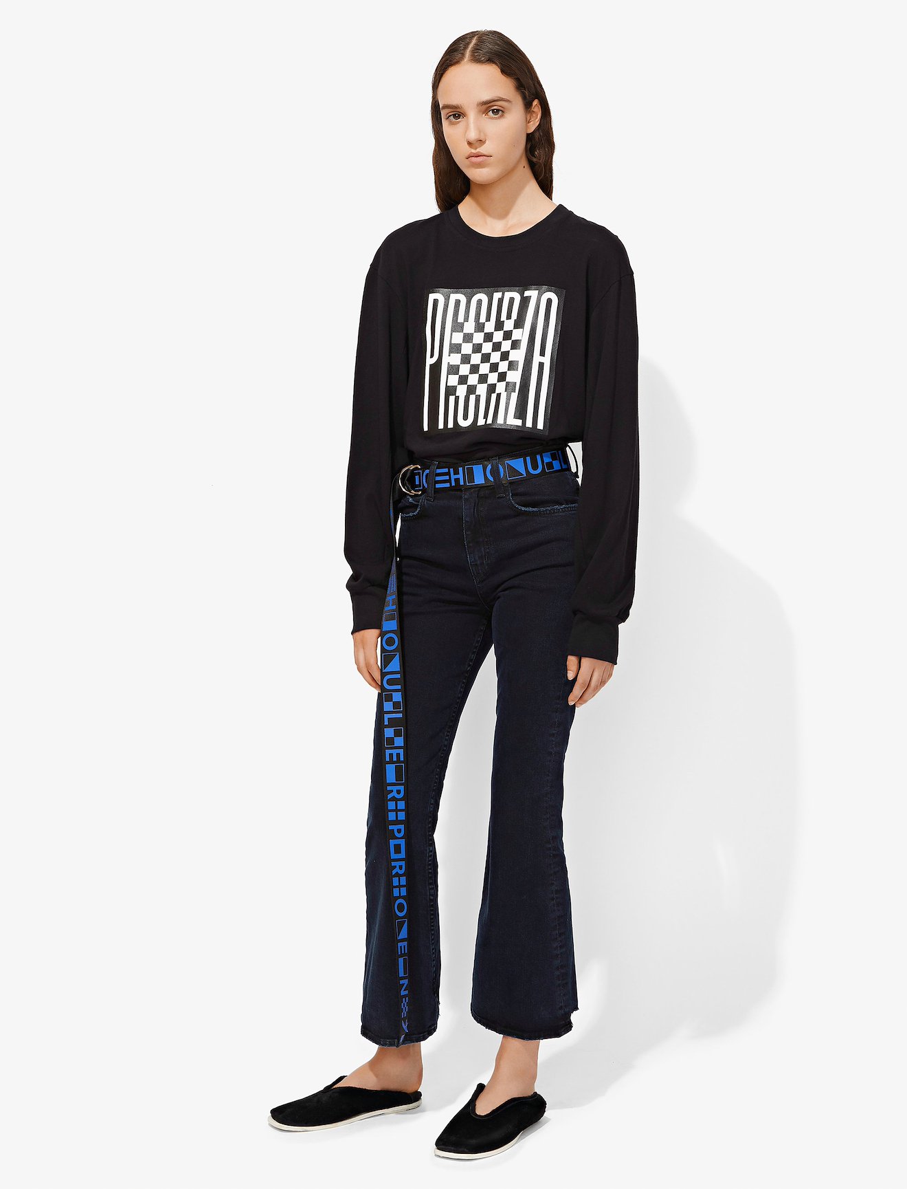 PSWL Cropped Flare Jeans #1