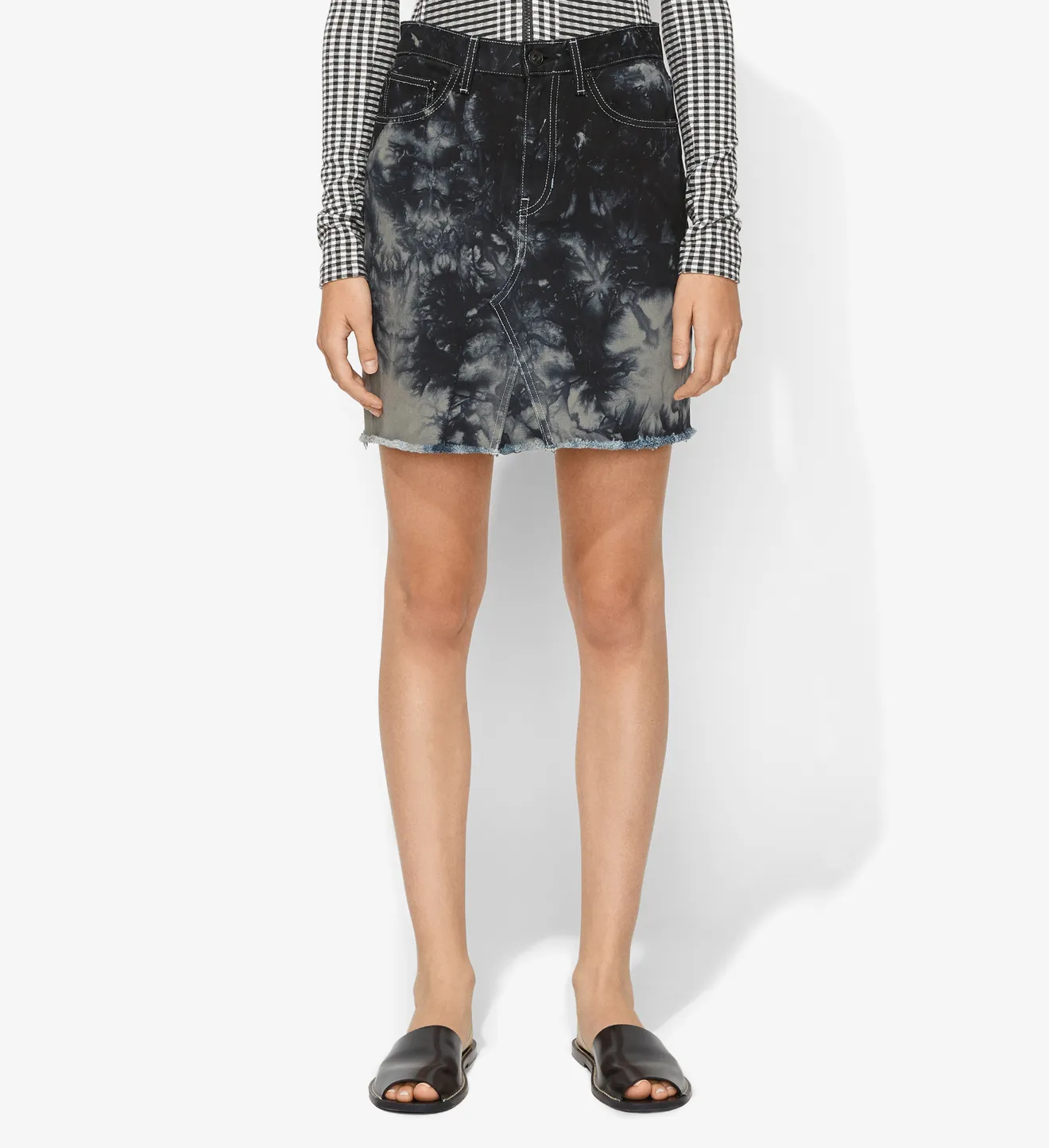 proenza schouler denim skirt