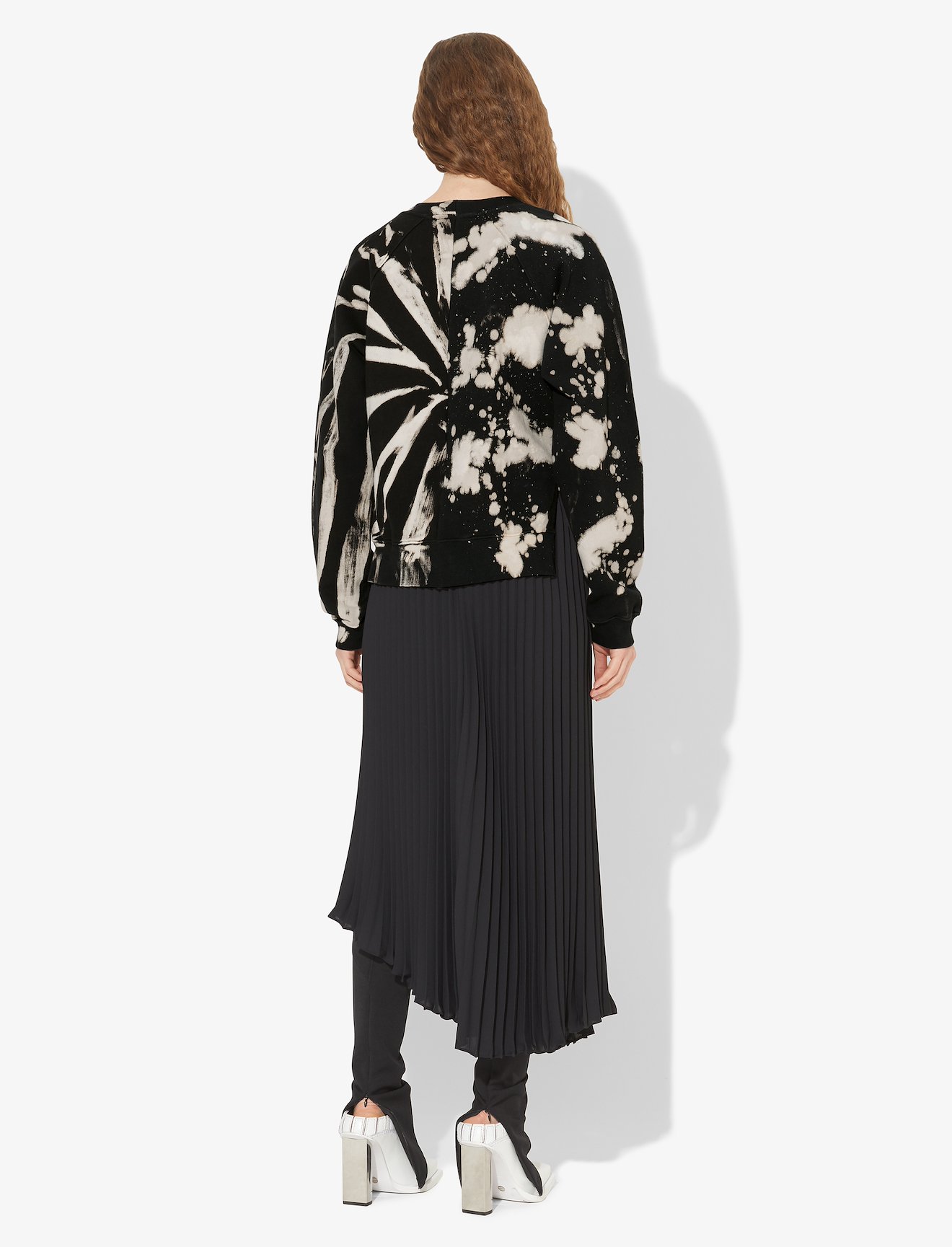 PSWL split splatter-print sweatshirt #2