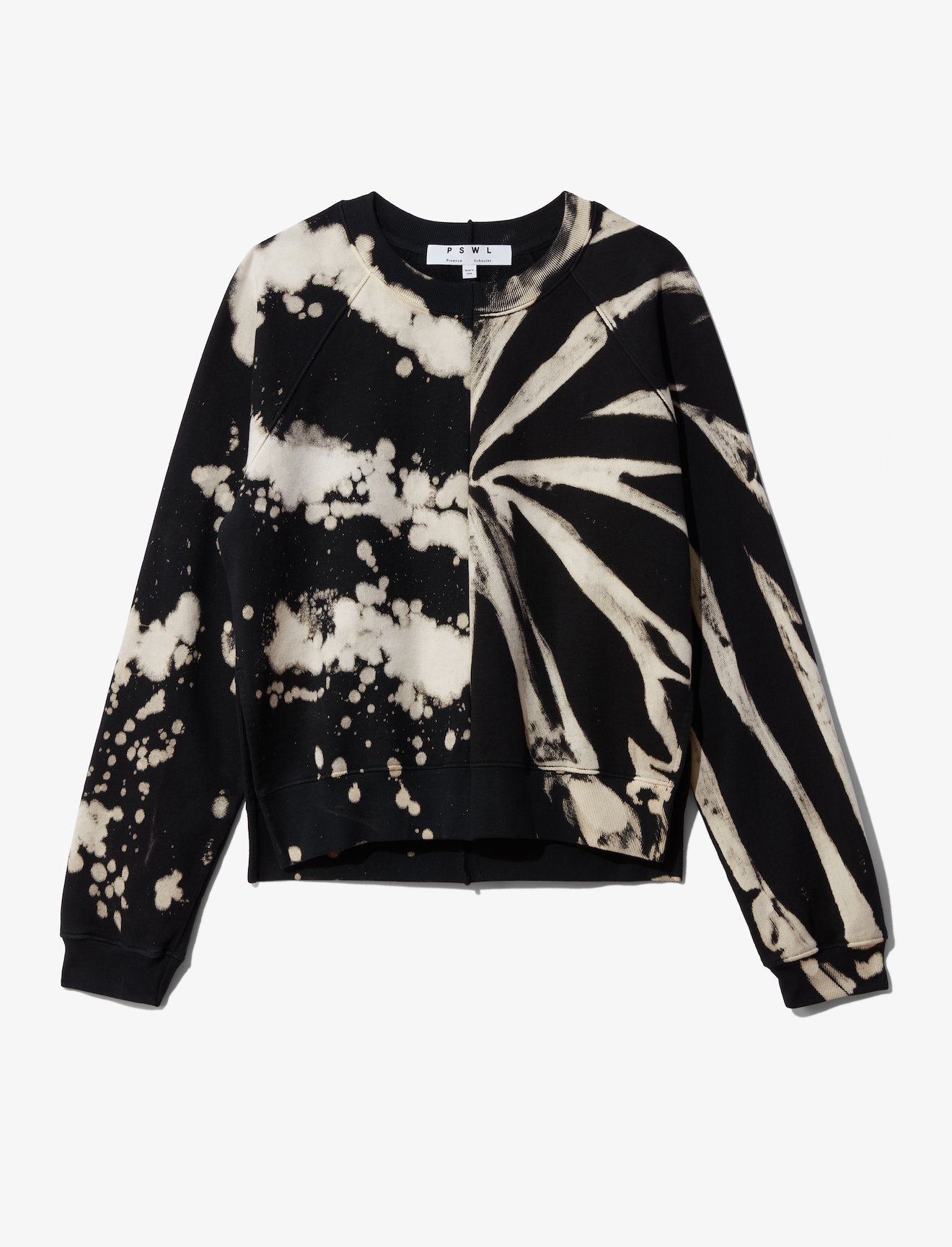 PSWL split splatter-print sweatshirt #4