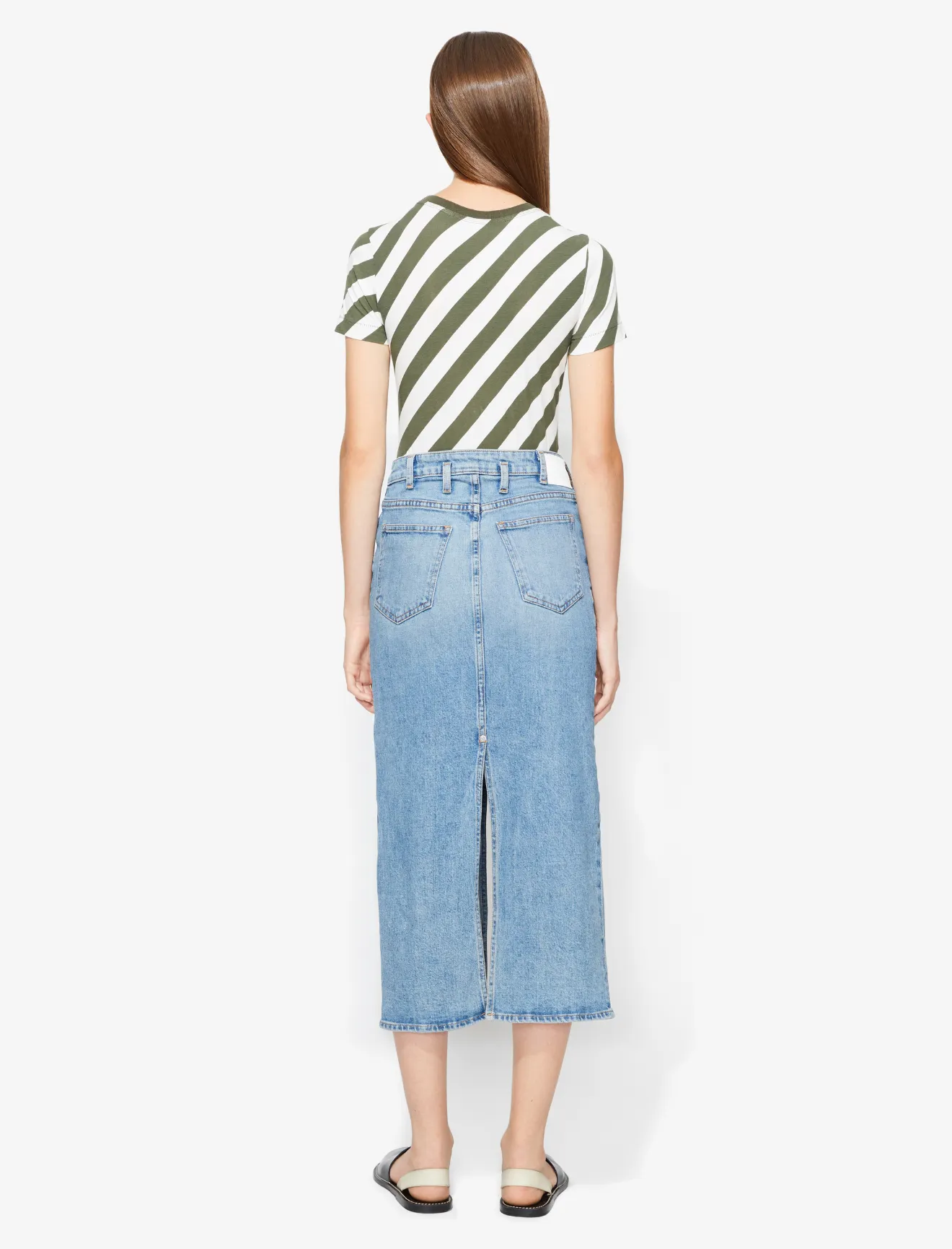 proenza schouler denim skirt