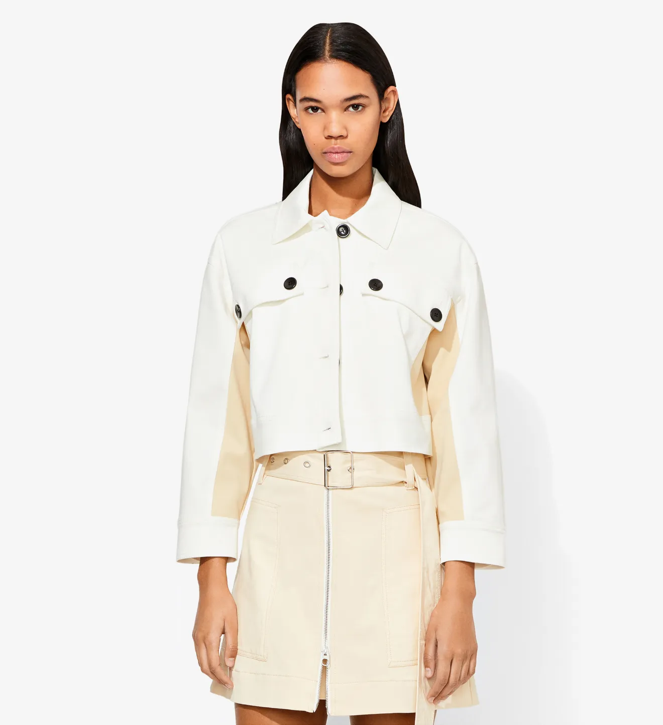 utility cropped jacket