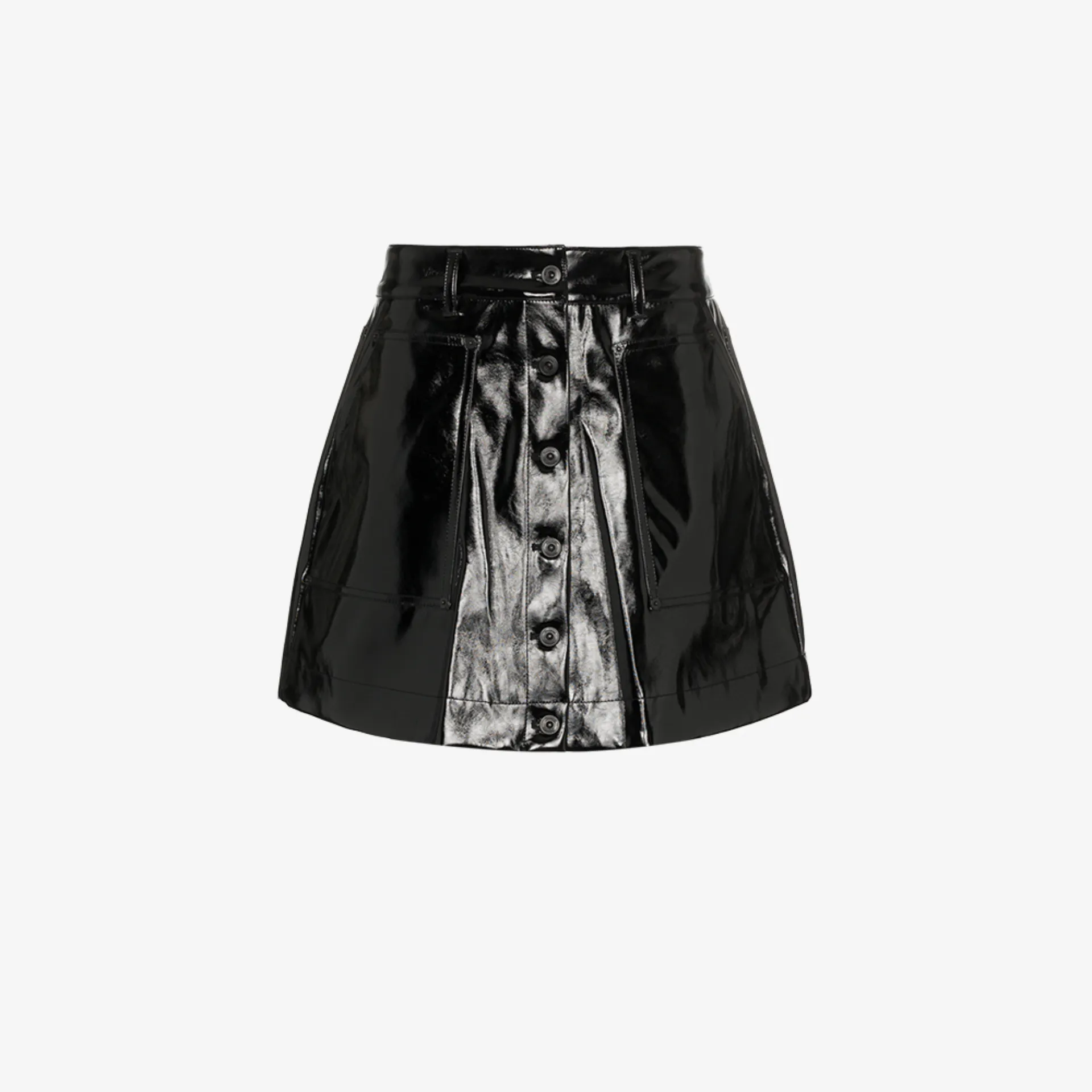 ミニスカート Black Vinyl A-Line Skirt Black Vinyl A Line Skirt 2025 | www.takertrailers.ee