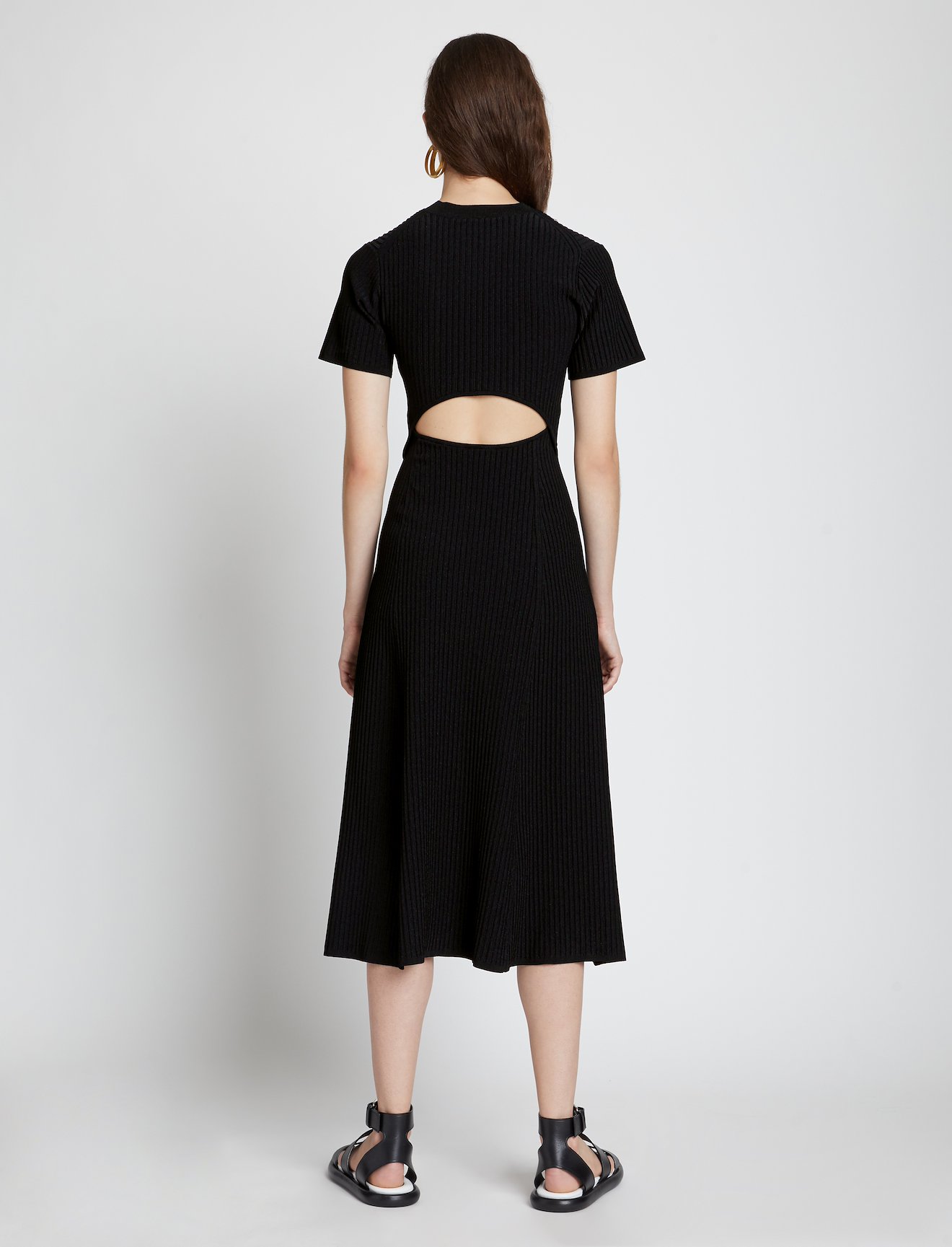 Rib Detail Cut Out Dress #2