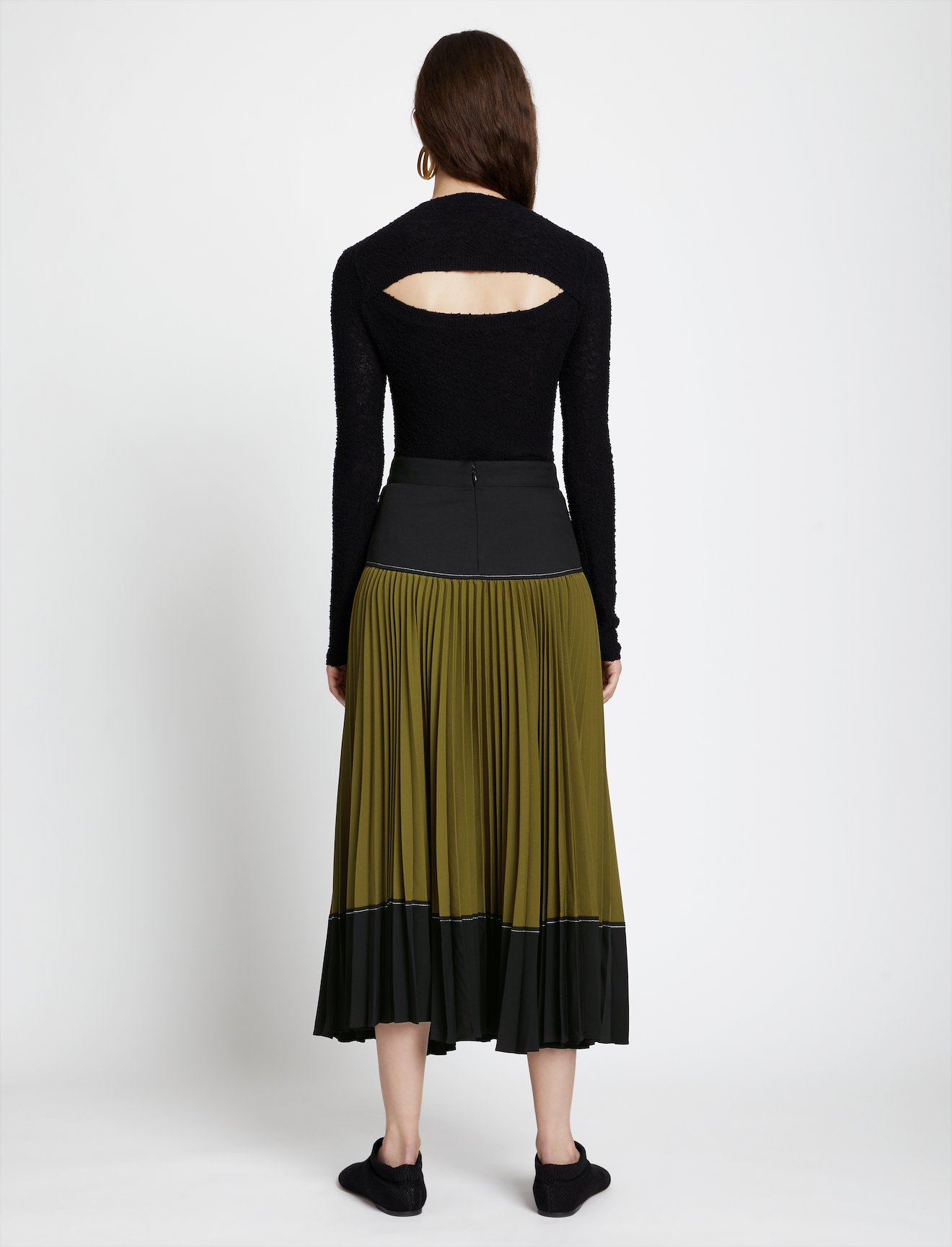 Rib Detail Knit Top #3