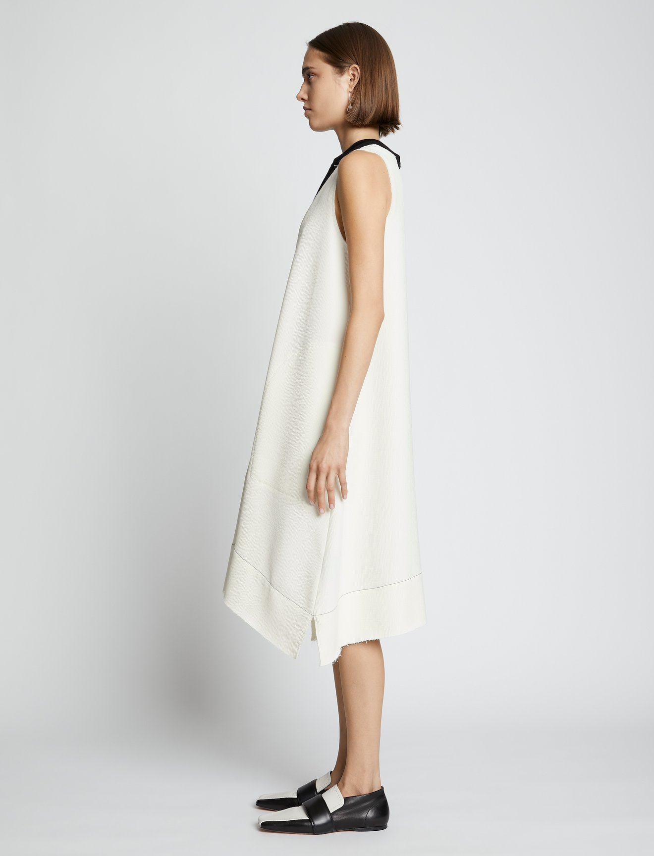 Ribbed Bi-Color Dress #1