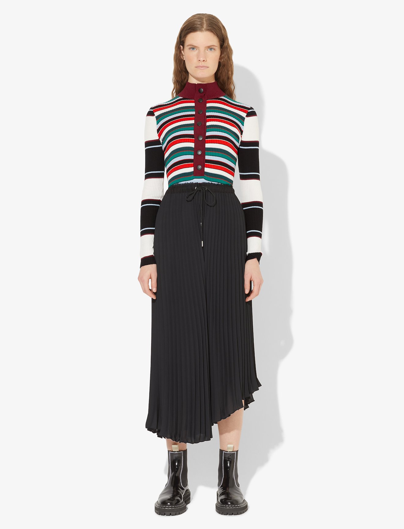 Rugby Striped Turtleneck #1