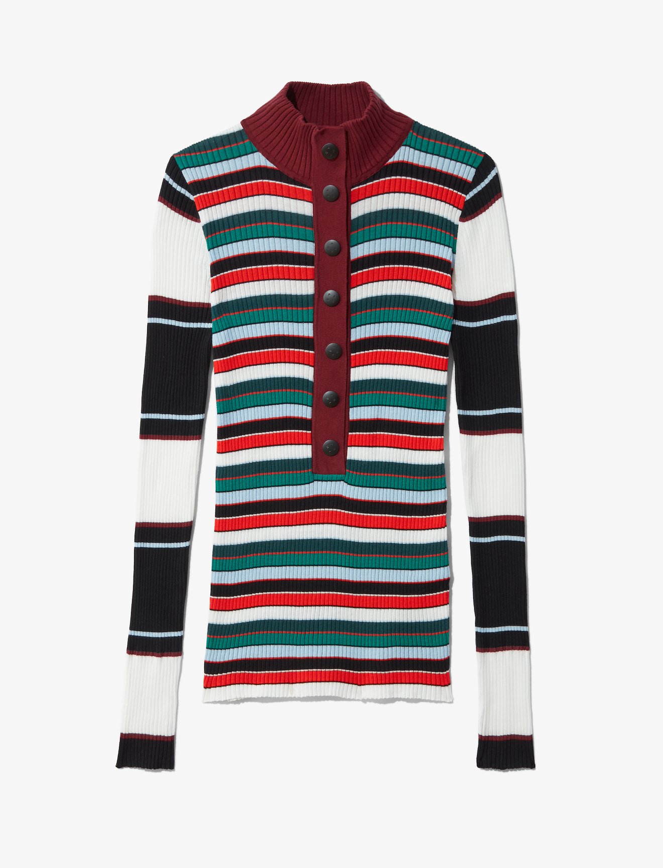 Rugby Striped Turtleneck #4