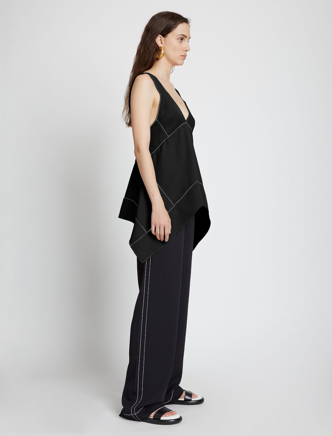 Rumpled Pique Cami #2