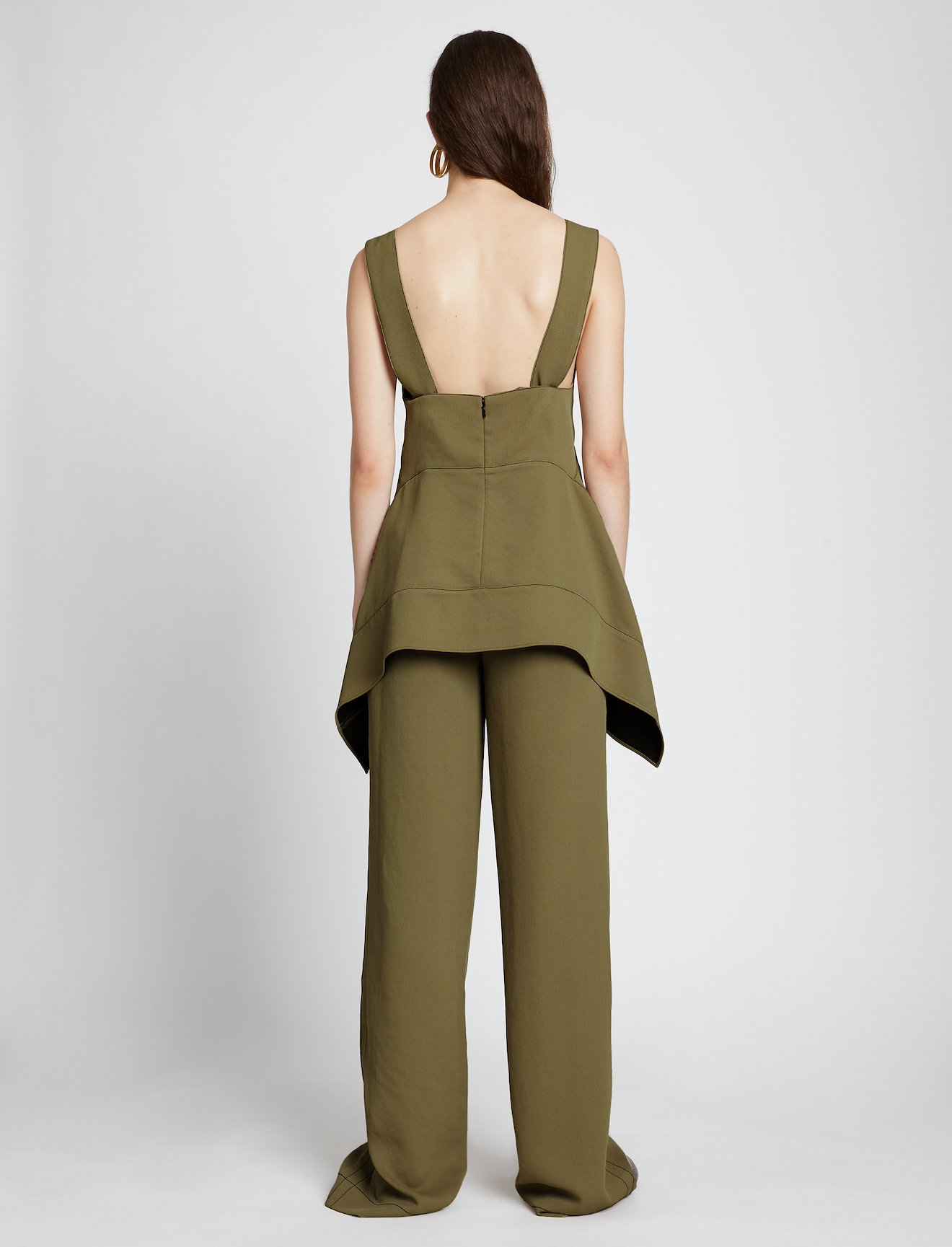 Rumpled Pique Cami #3