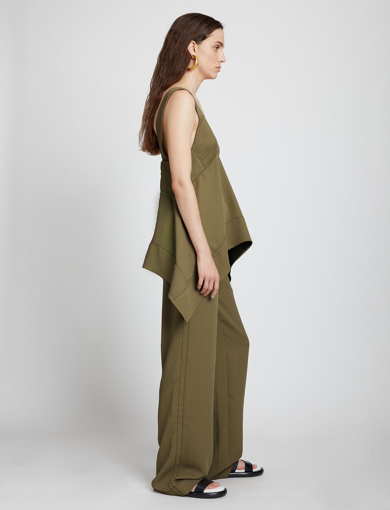 Rumpled Pique Cami #2