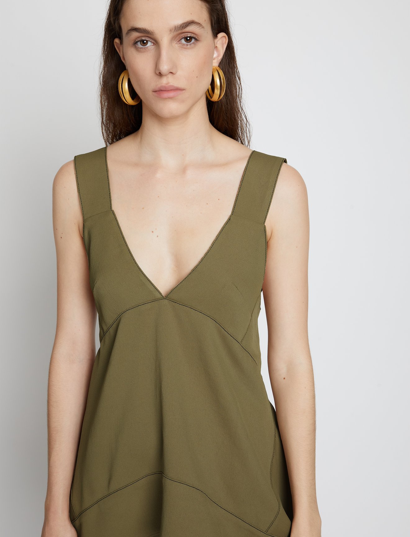 Rumpled Pique Cami #4