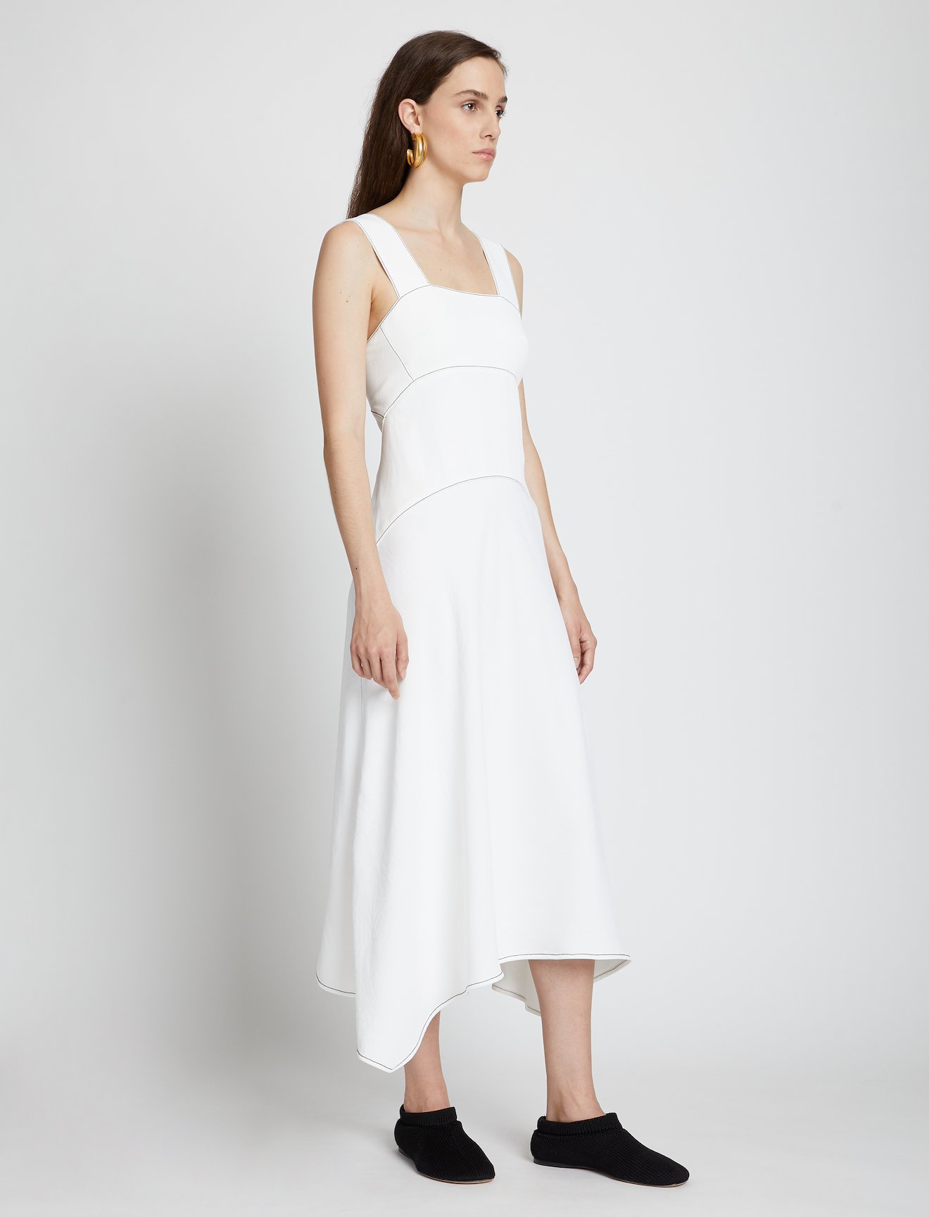 Rumpled Pique Dress #1