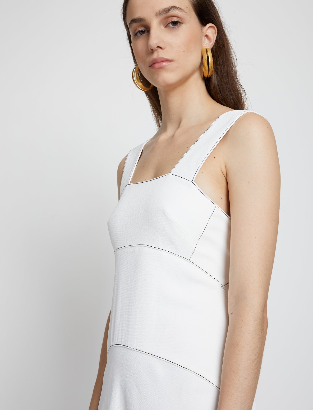 Rumpled Pique Dress #3