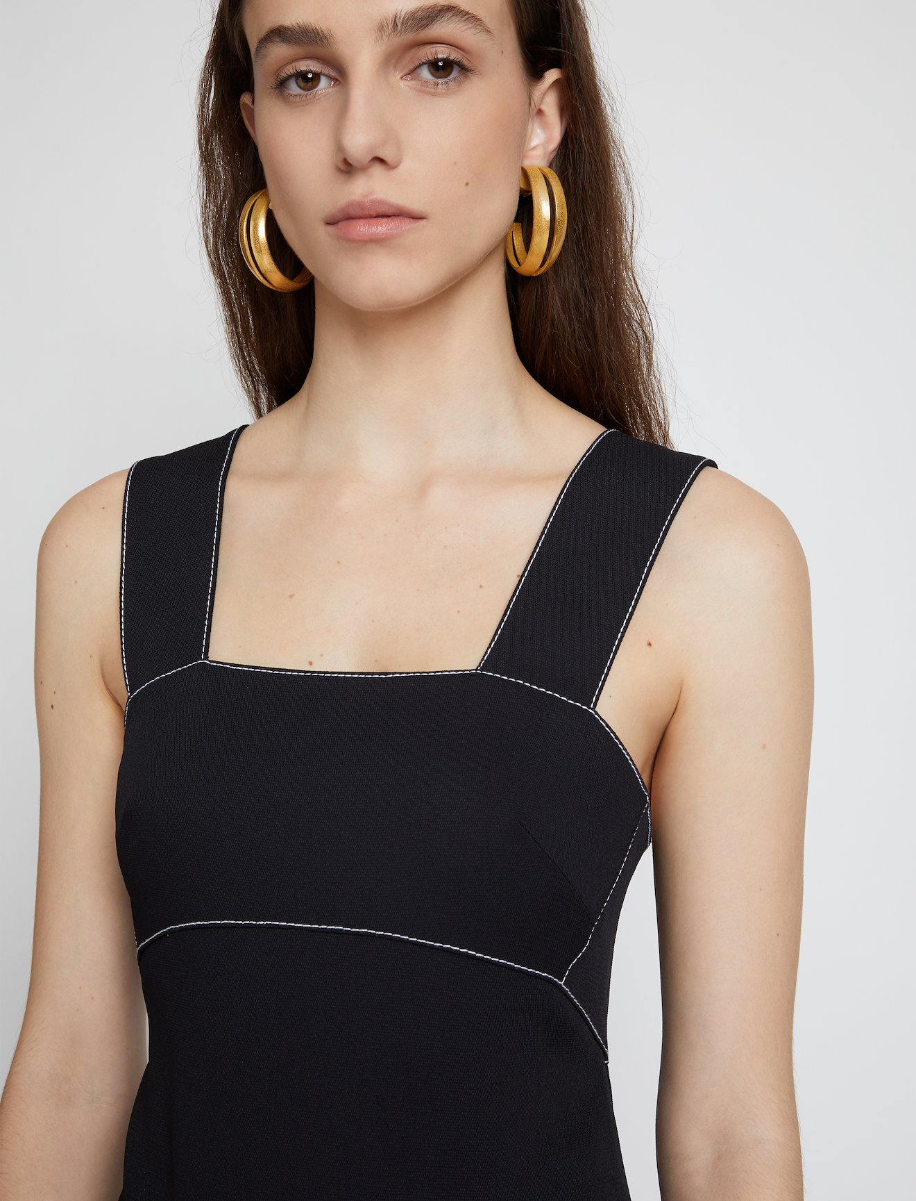 Rumpled Pique Dress #3