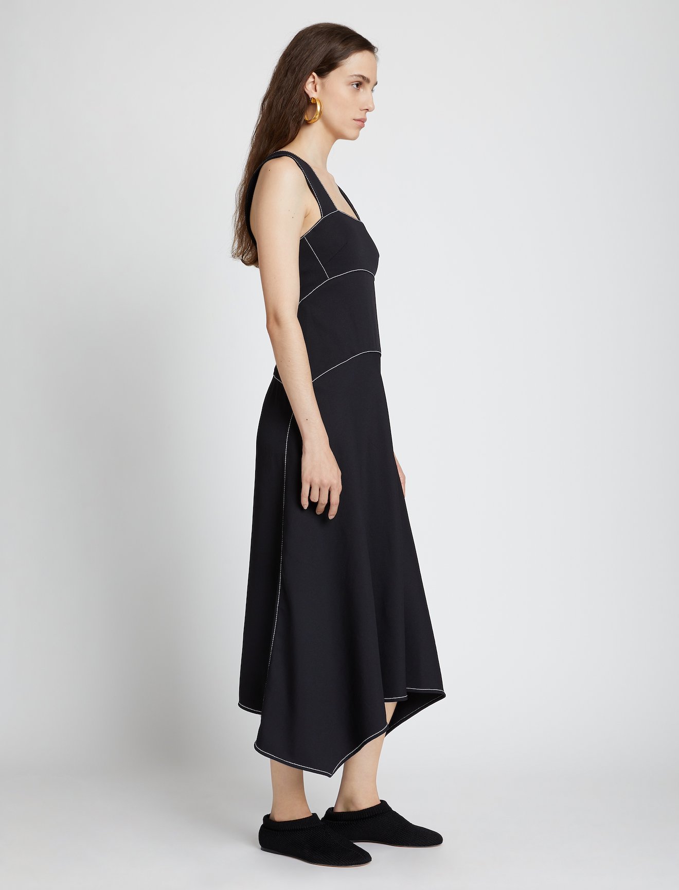 Rumpled Pique Dress #1