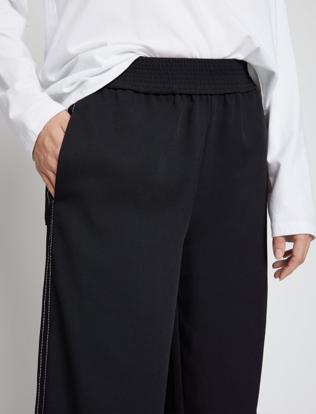 Rumpled Pique Pajama Pants #3