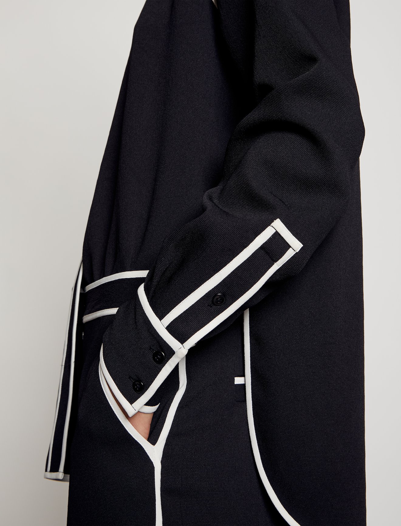 Rumpled Pique Pajama Top #4
