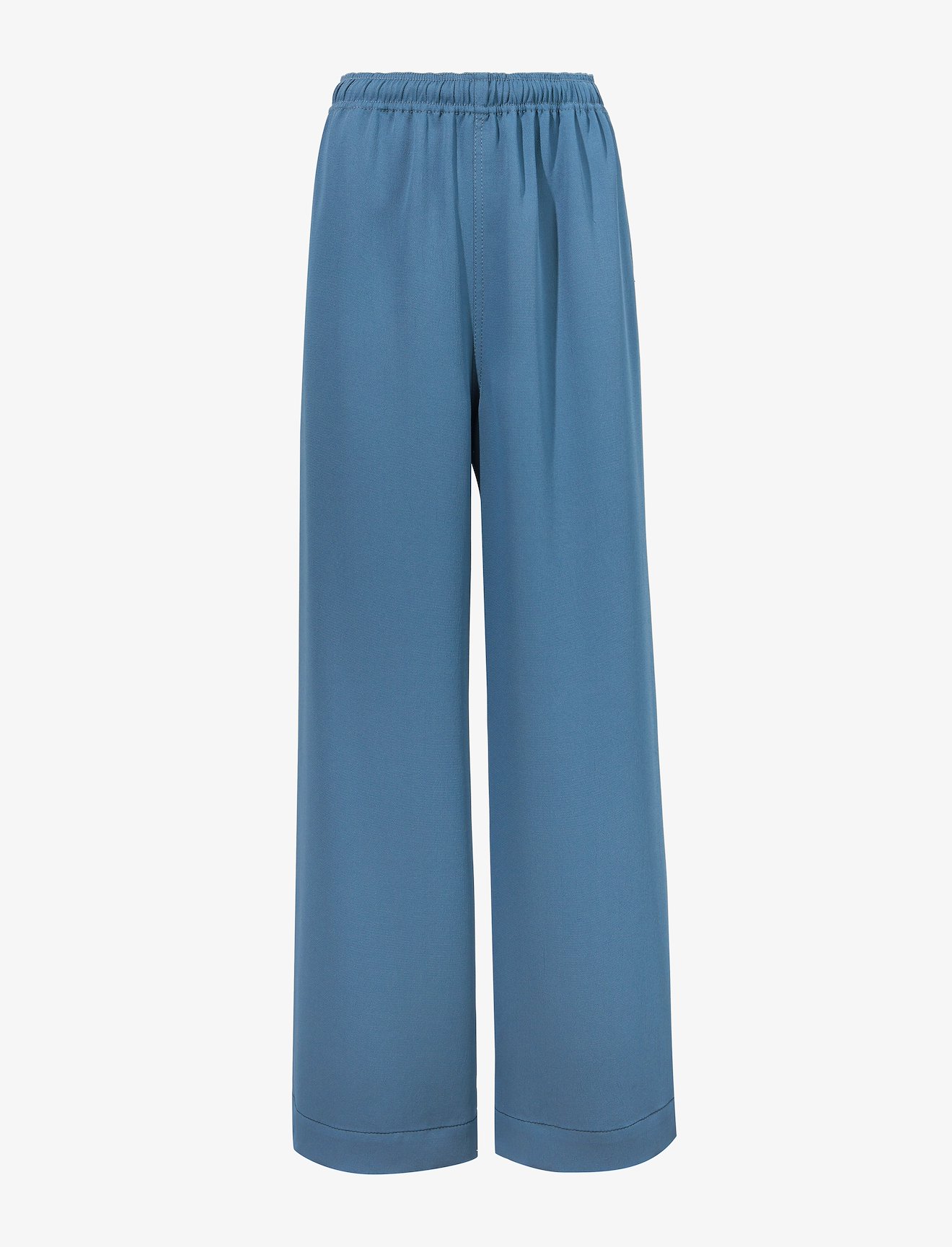 Rumpled Pique Wide Leg Pants #4