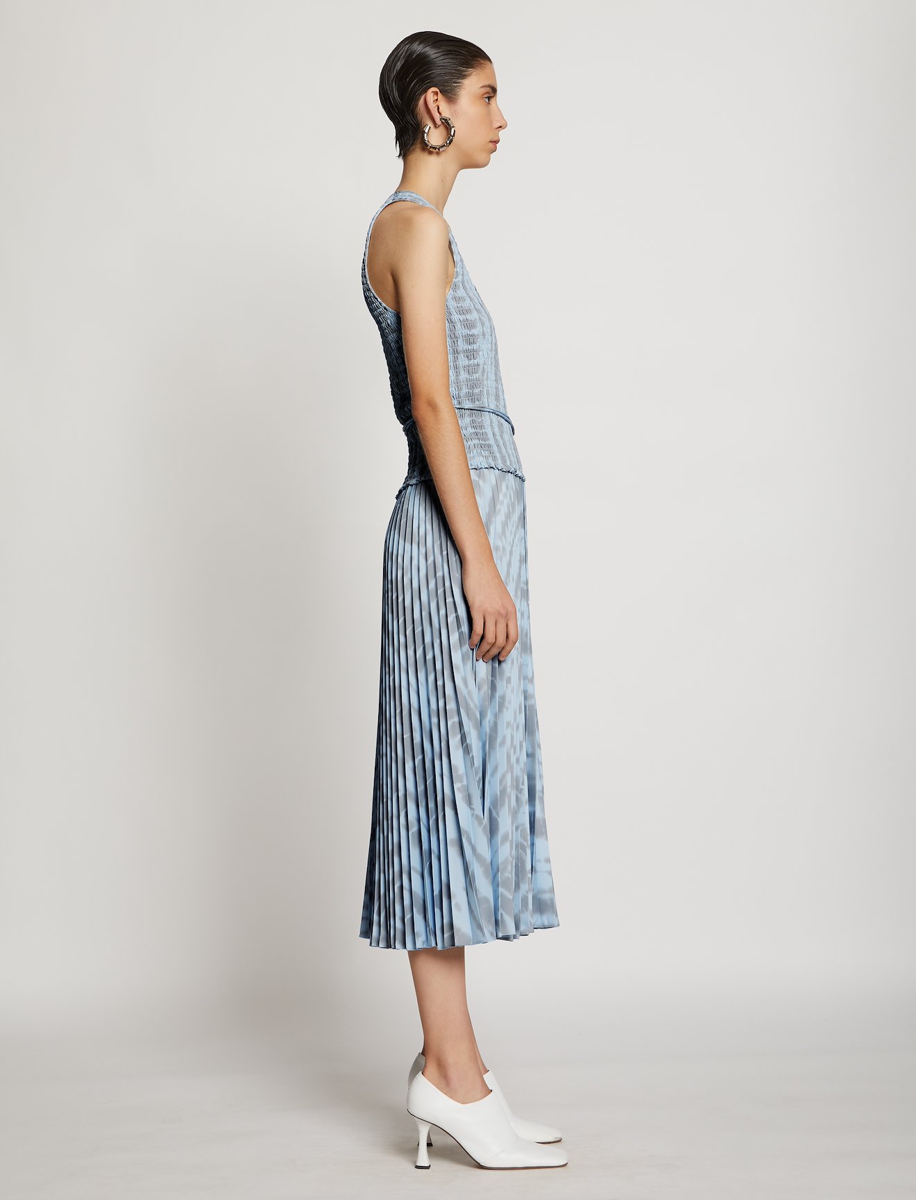 Smocked Tie Dye Dress #1