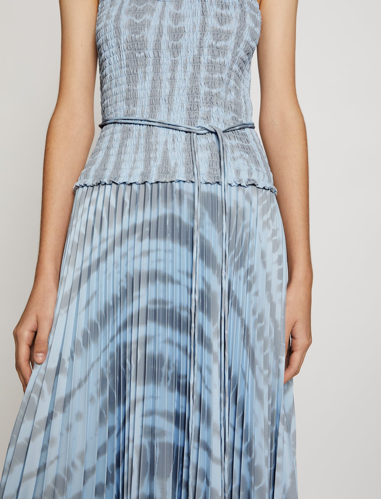 Smocked Tie Dye Dress #3