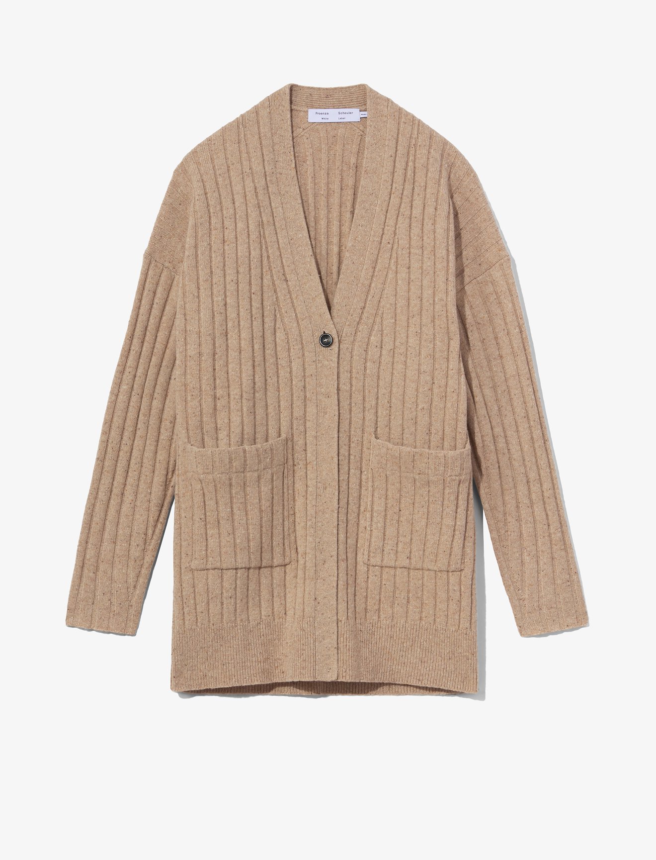 Speckled Wool Oversized Cardigan #5