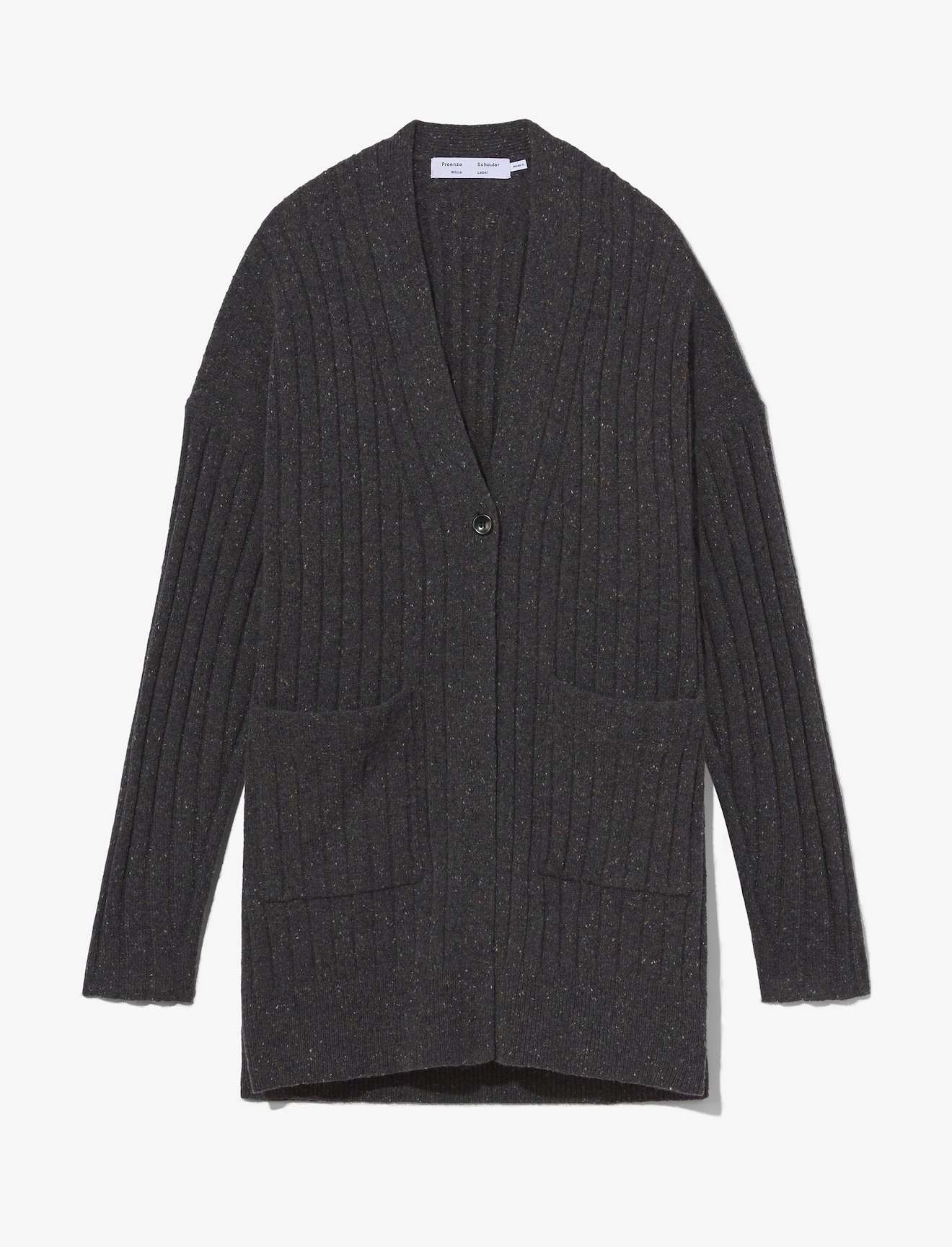 Speckled Wool Oversized Cardigan #5