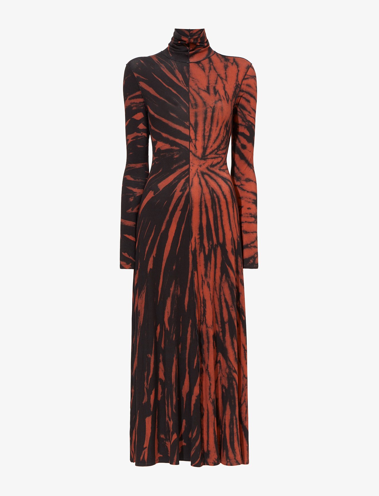 Spiral Tie Dye Jersey Dress #4