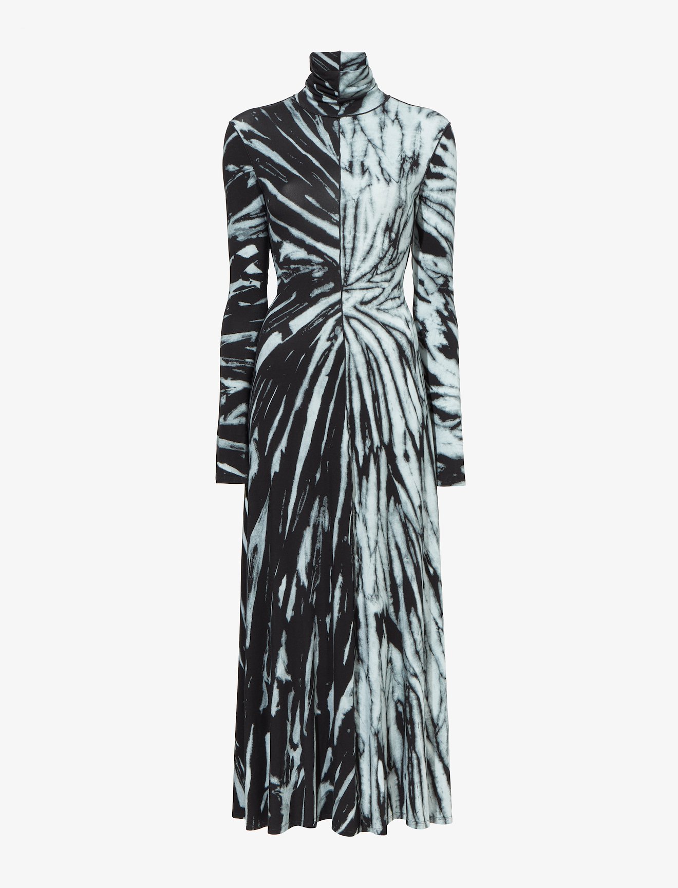 Spiral Tie Dye Jersey Dress #4