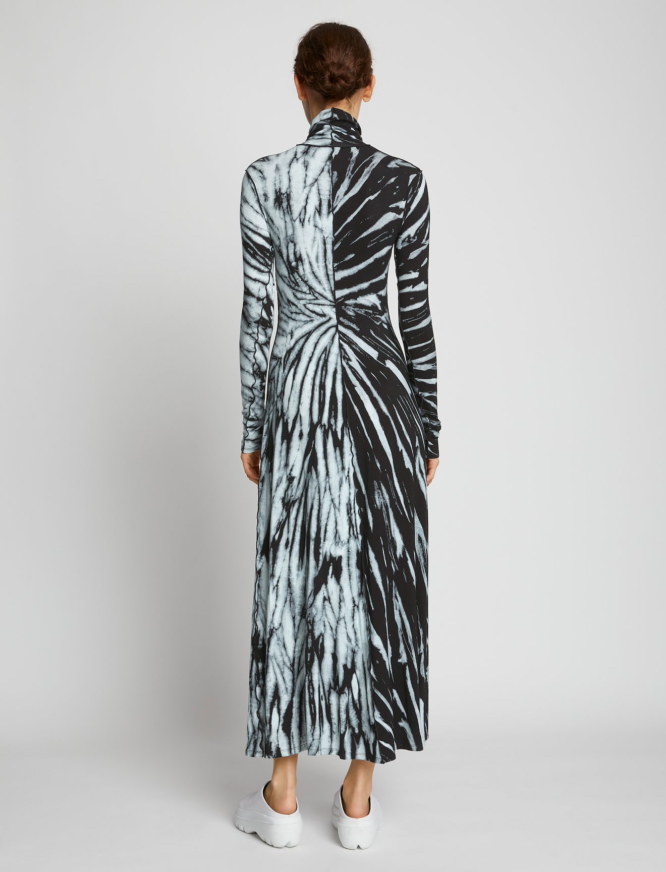 Spiral Tie Dye Jersey Dress #2