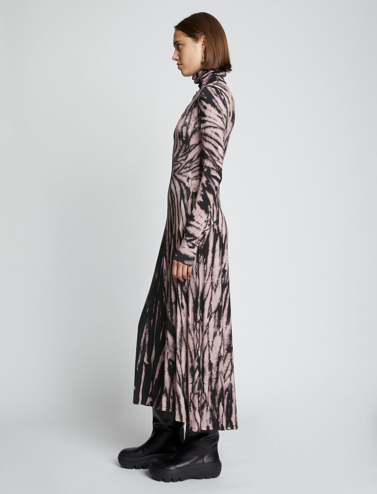 Spiral Tie Dye Jersey Dress #1