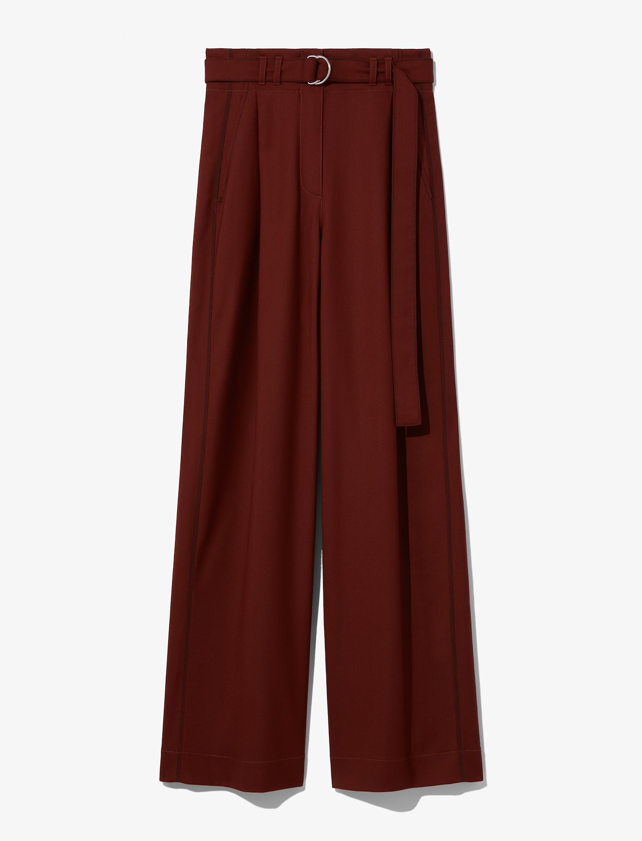 Stretch Suiting Belted Pants #4