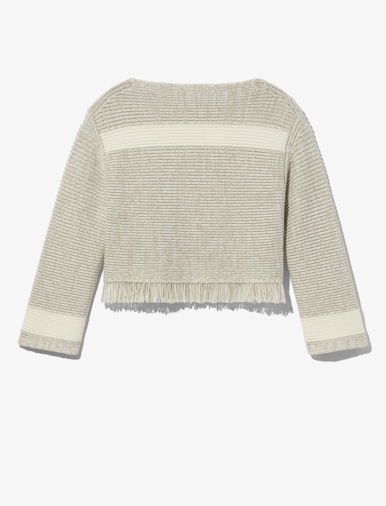 Stripe Fringe Sweater #5