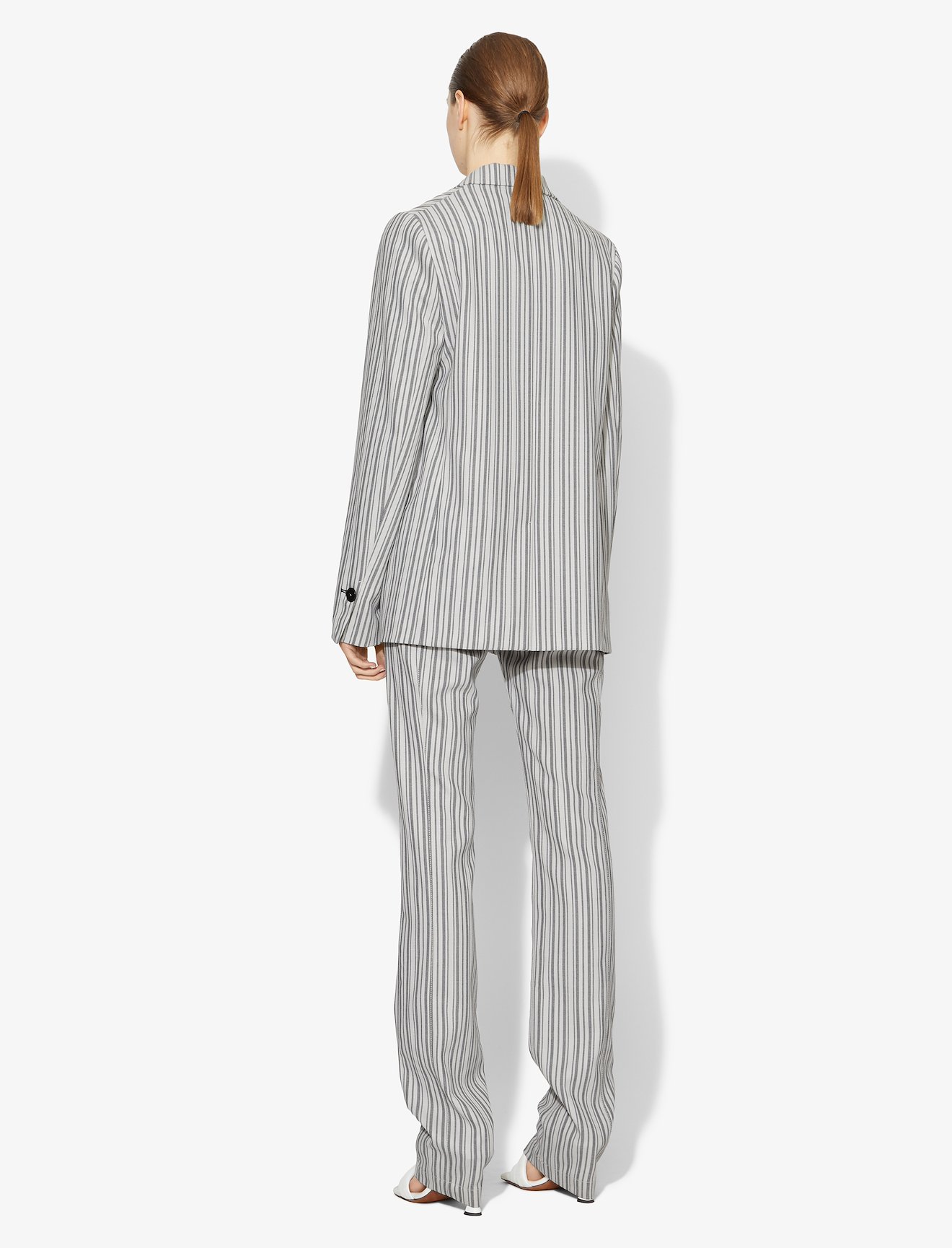 Striped Suiting Blazer #2