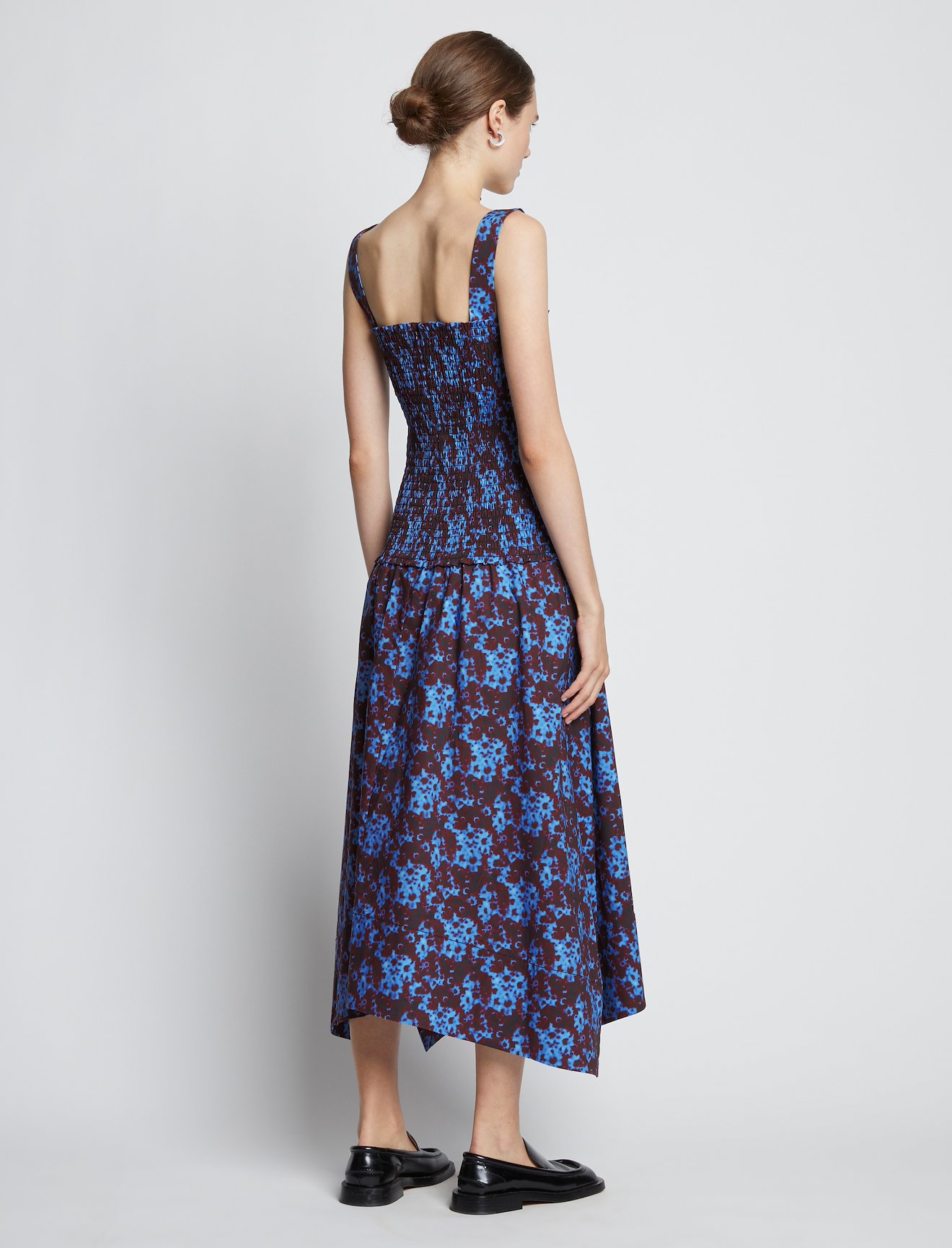 Sunflower Poplin Smocked Dress #2