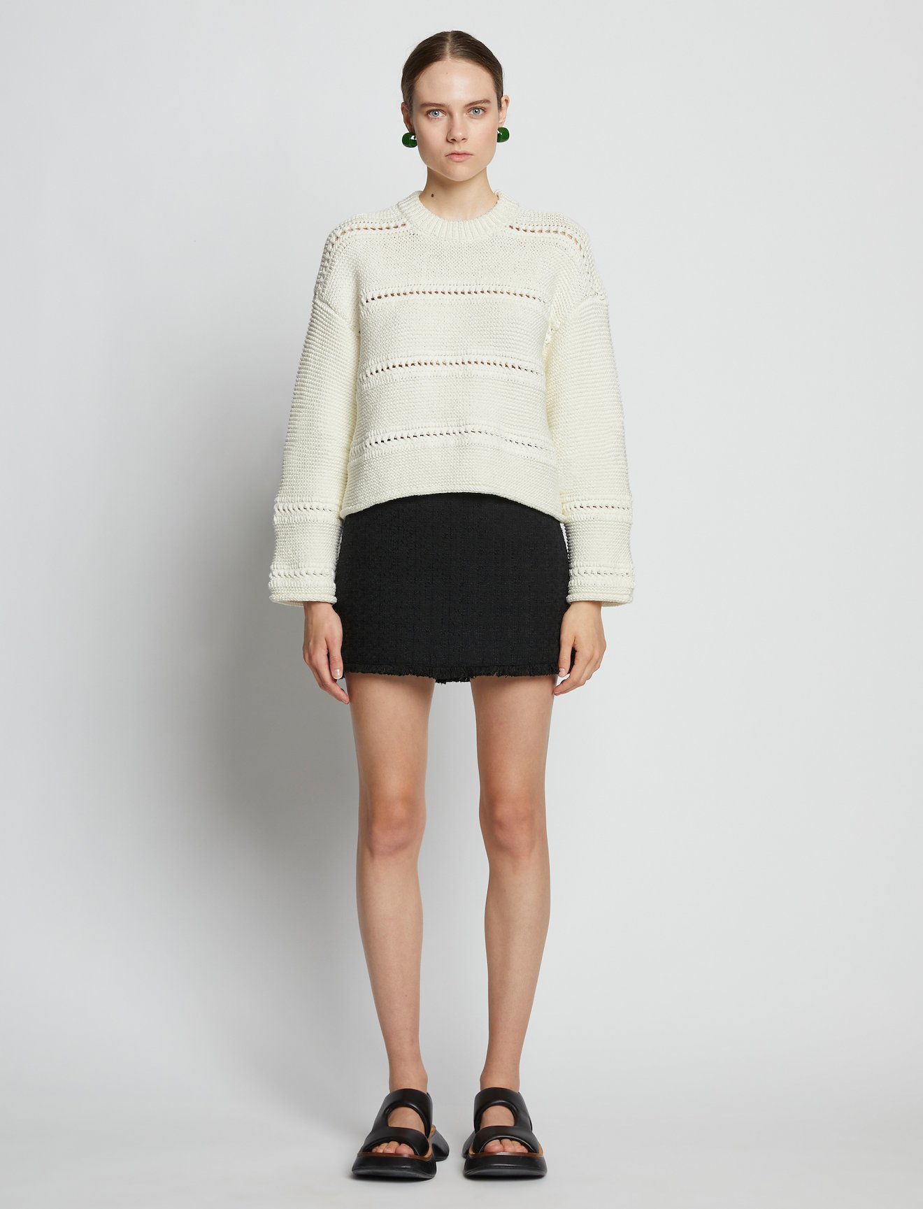 Textured Knit Sweater #1