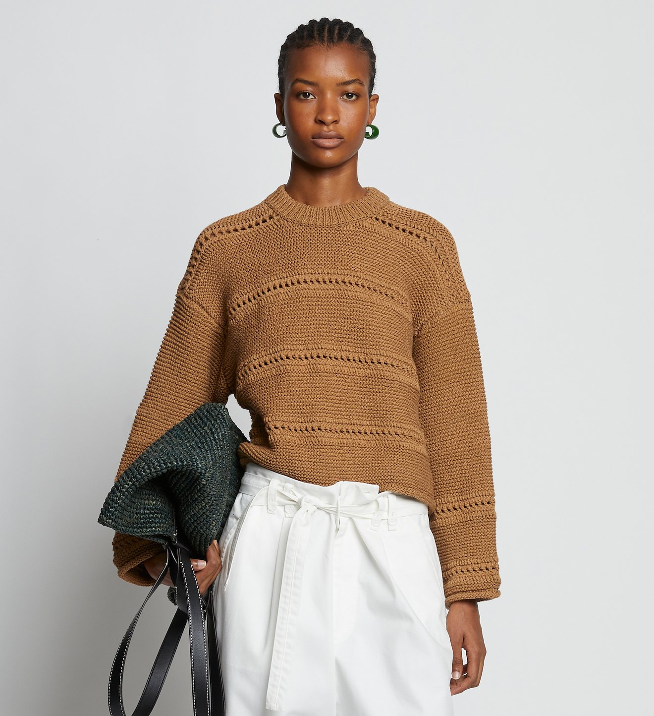 Textured Knit Sweater