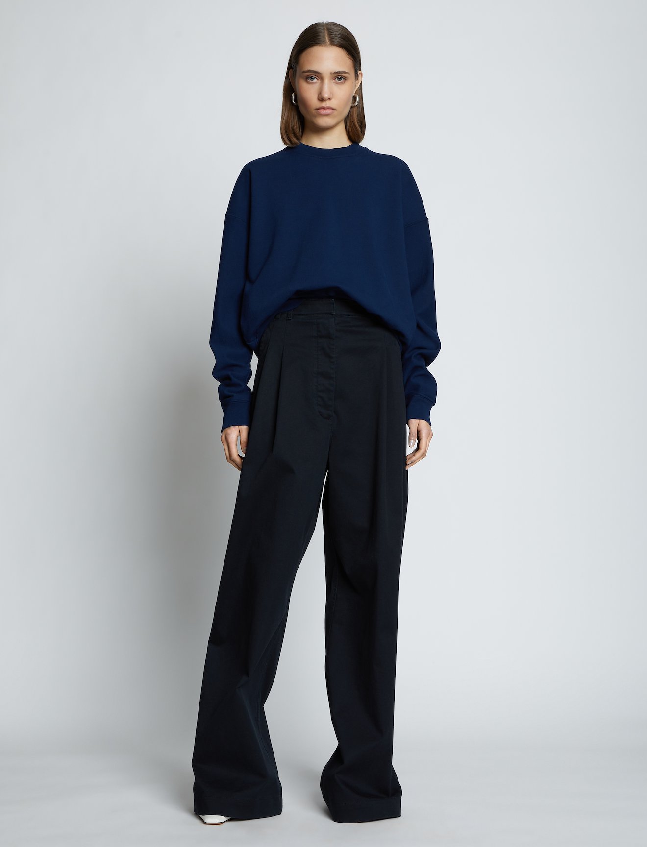 Tie Back Sweatshirt #1