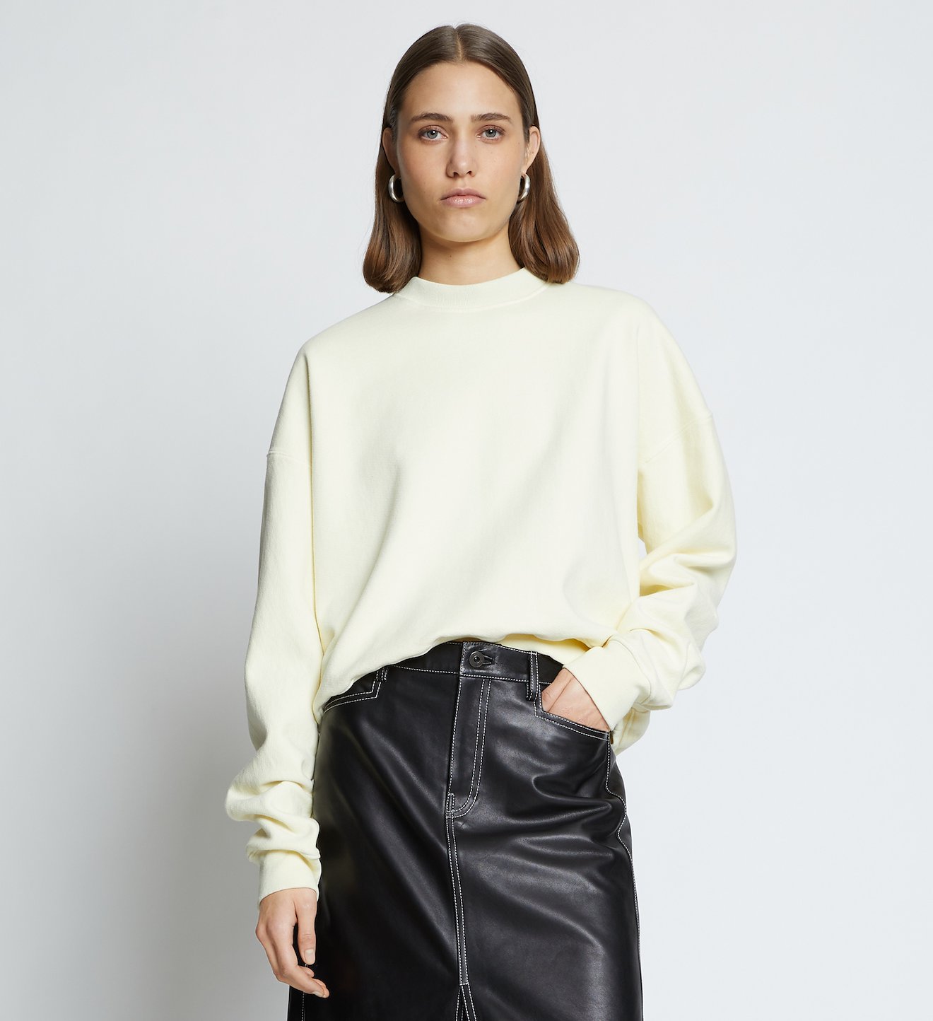 Tie Back Sweatshirt