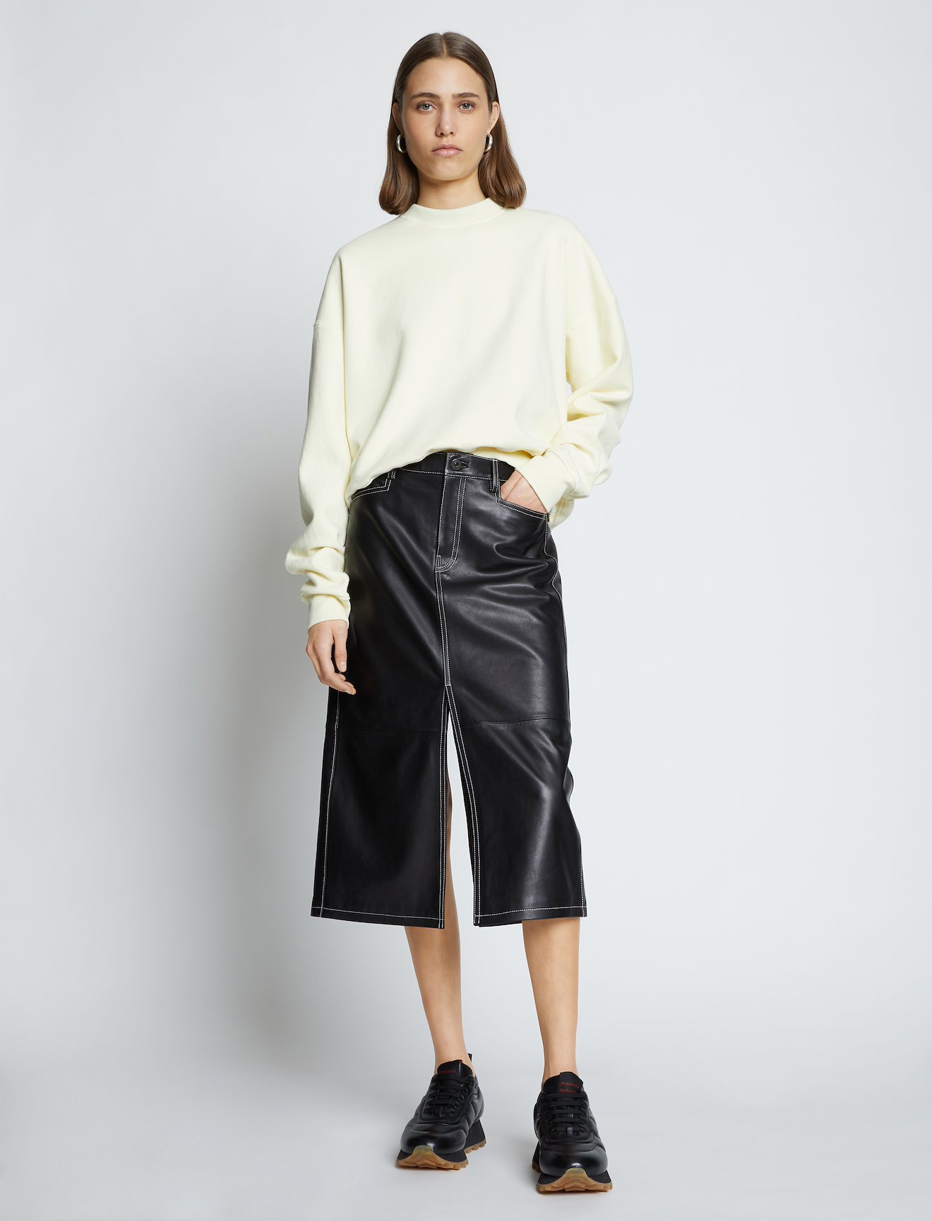 Tie Back Sweatshirt #1