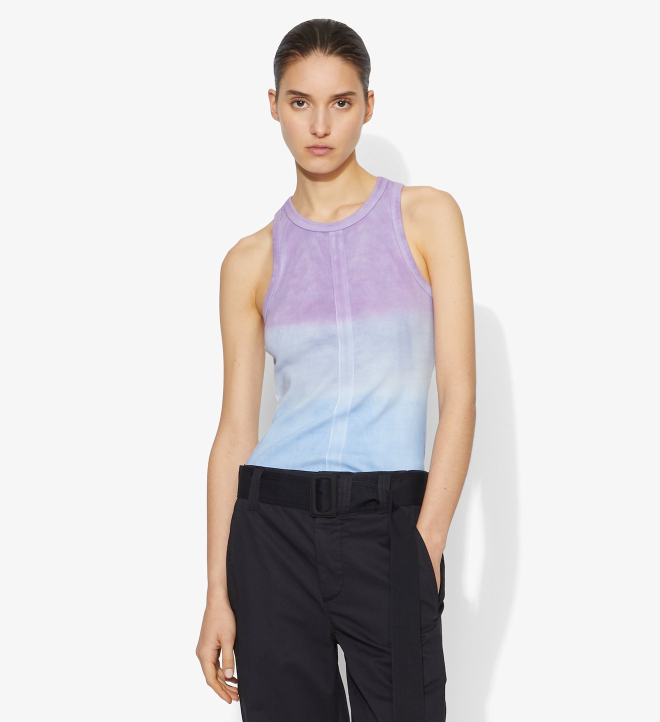 Tie Dye Rib Tank