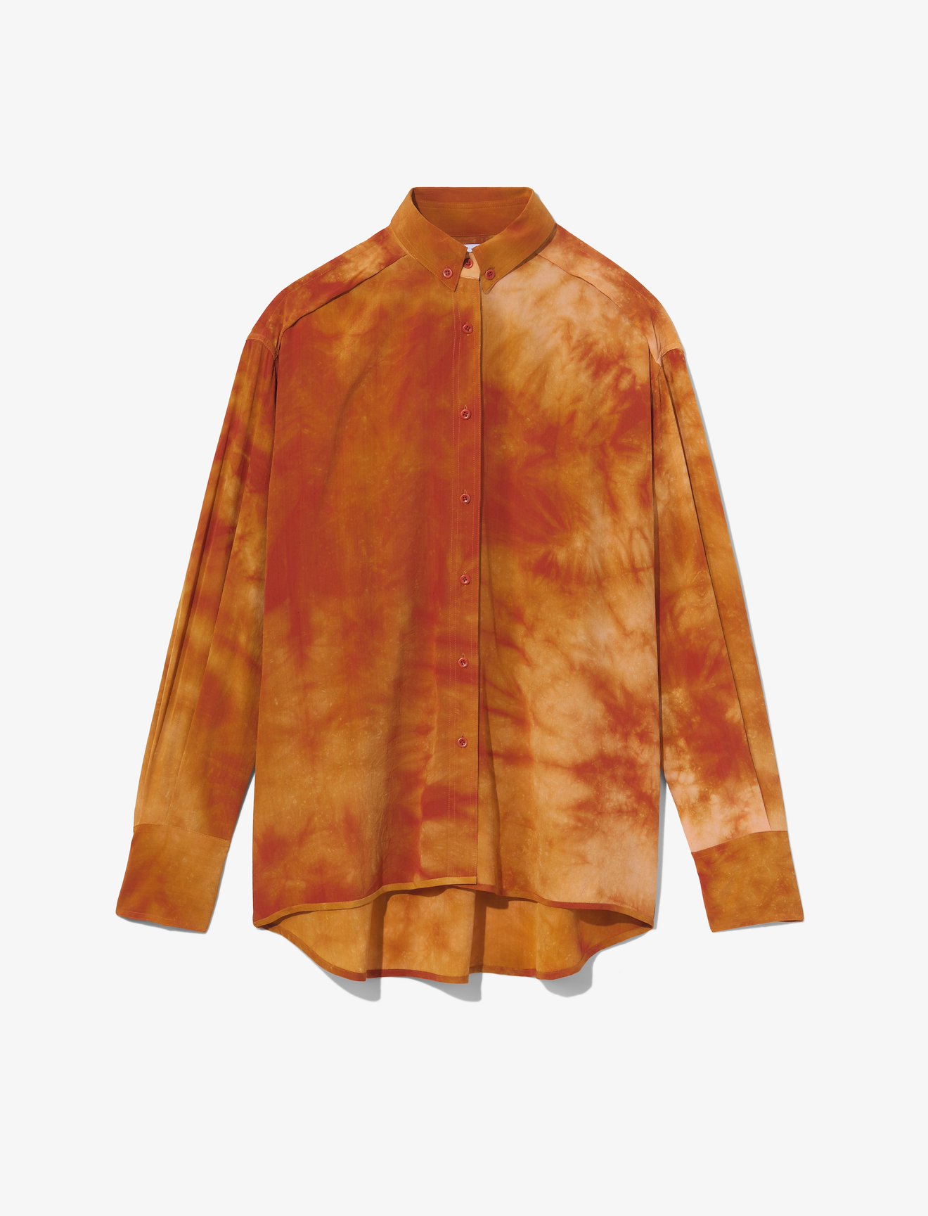 Tie Dye Silk Shirt #5