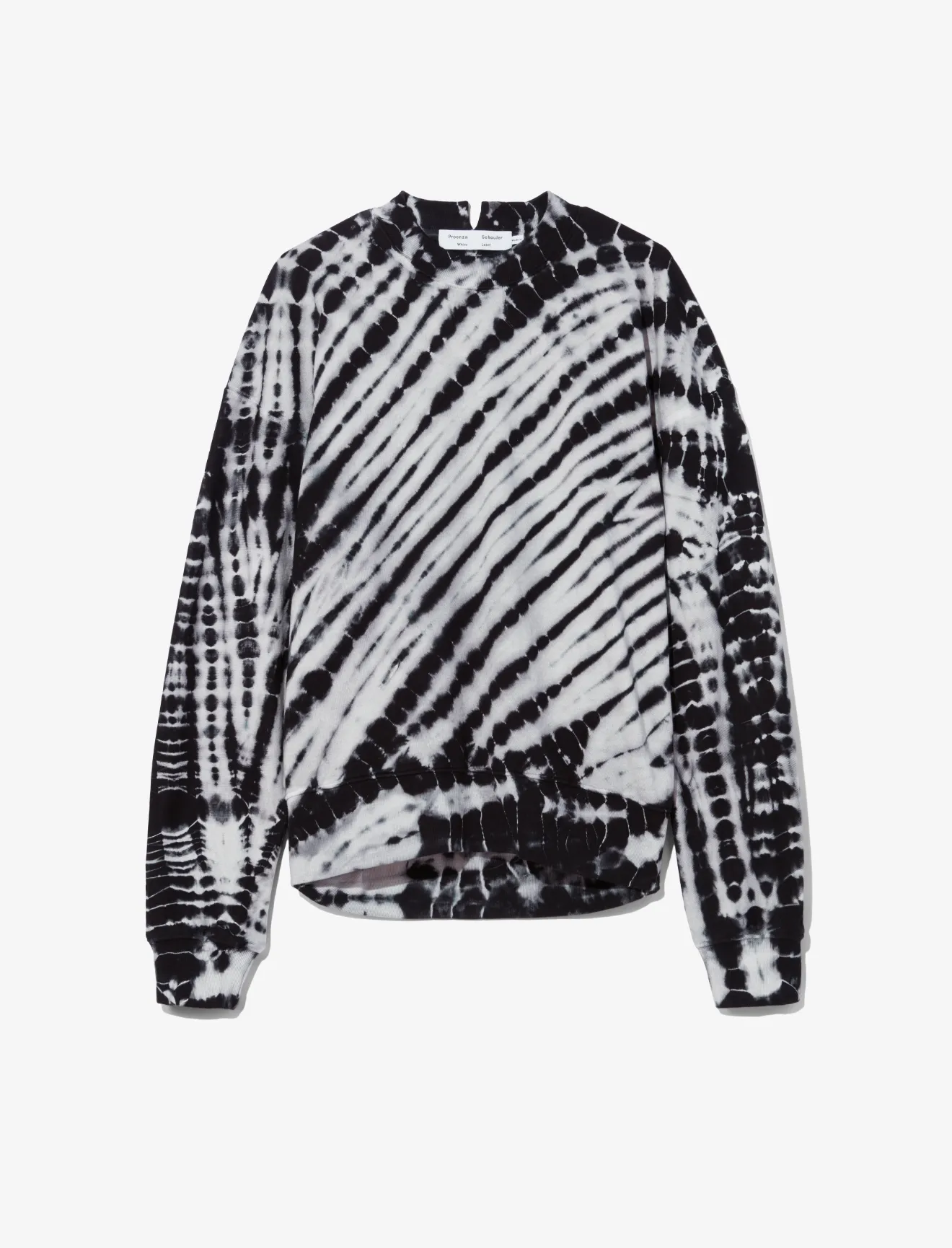 tie dye black sweater