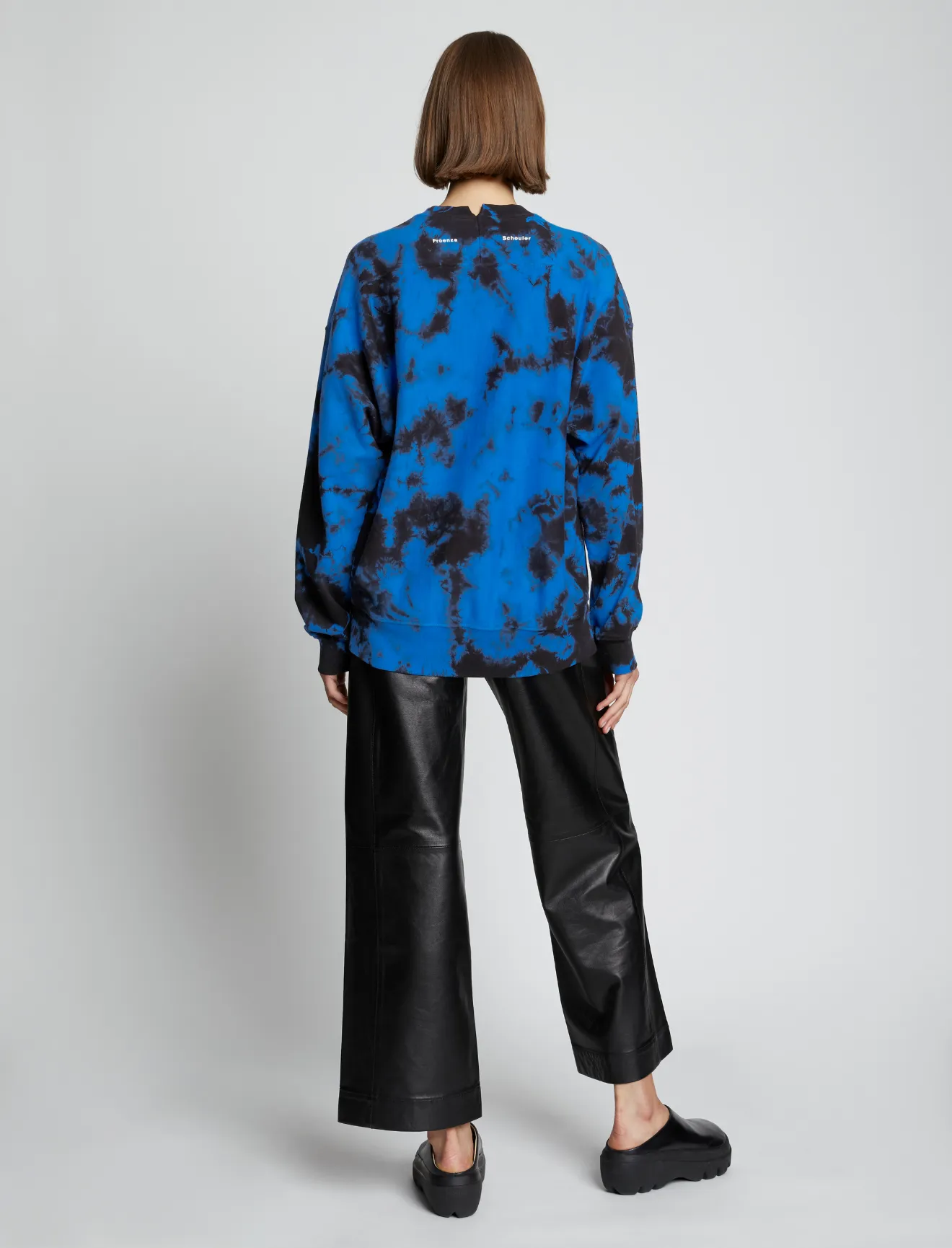 dark blue tie dye sweatshirt