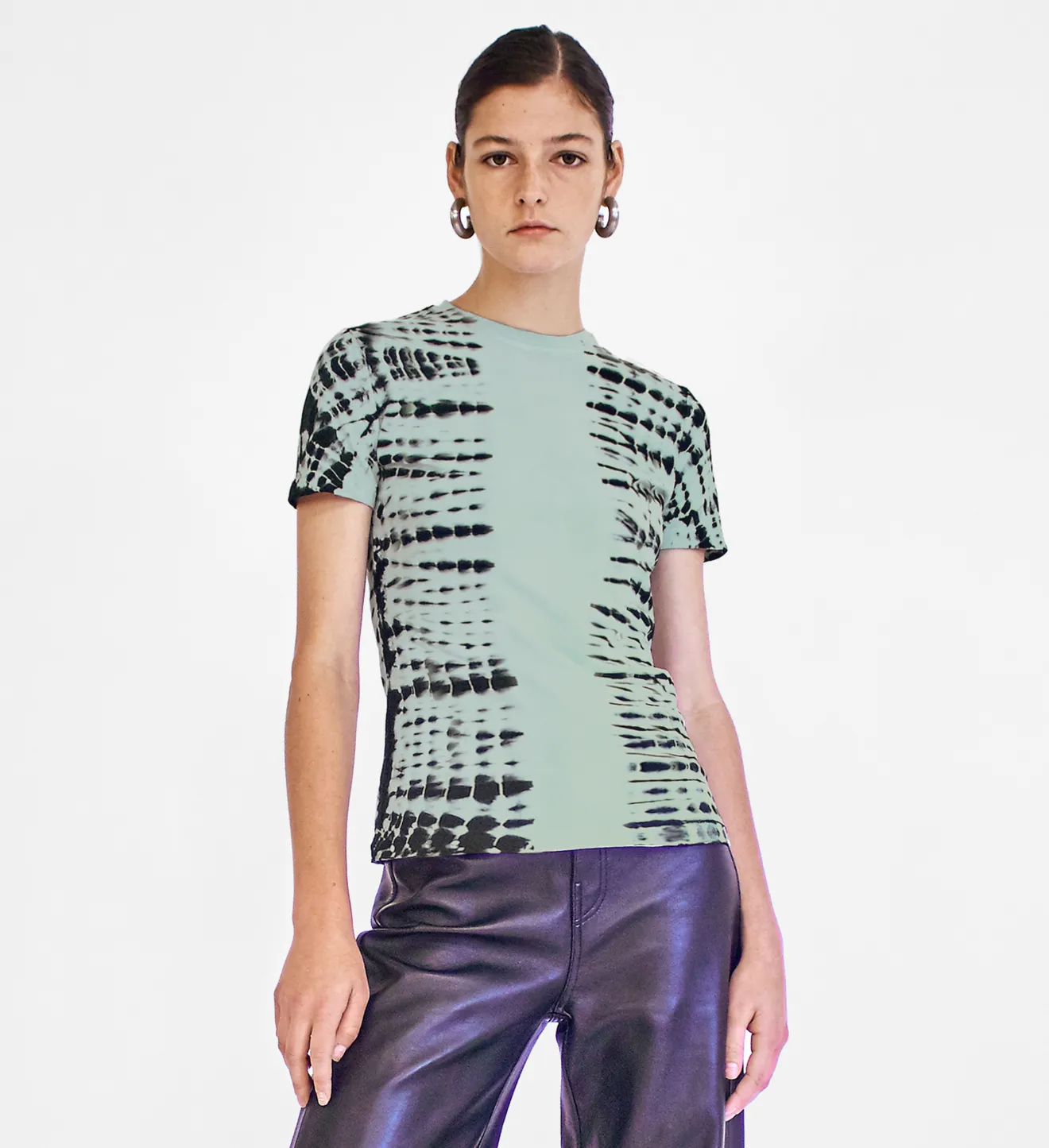 proenza schouler tie dye long sleeve