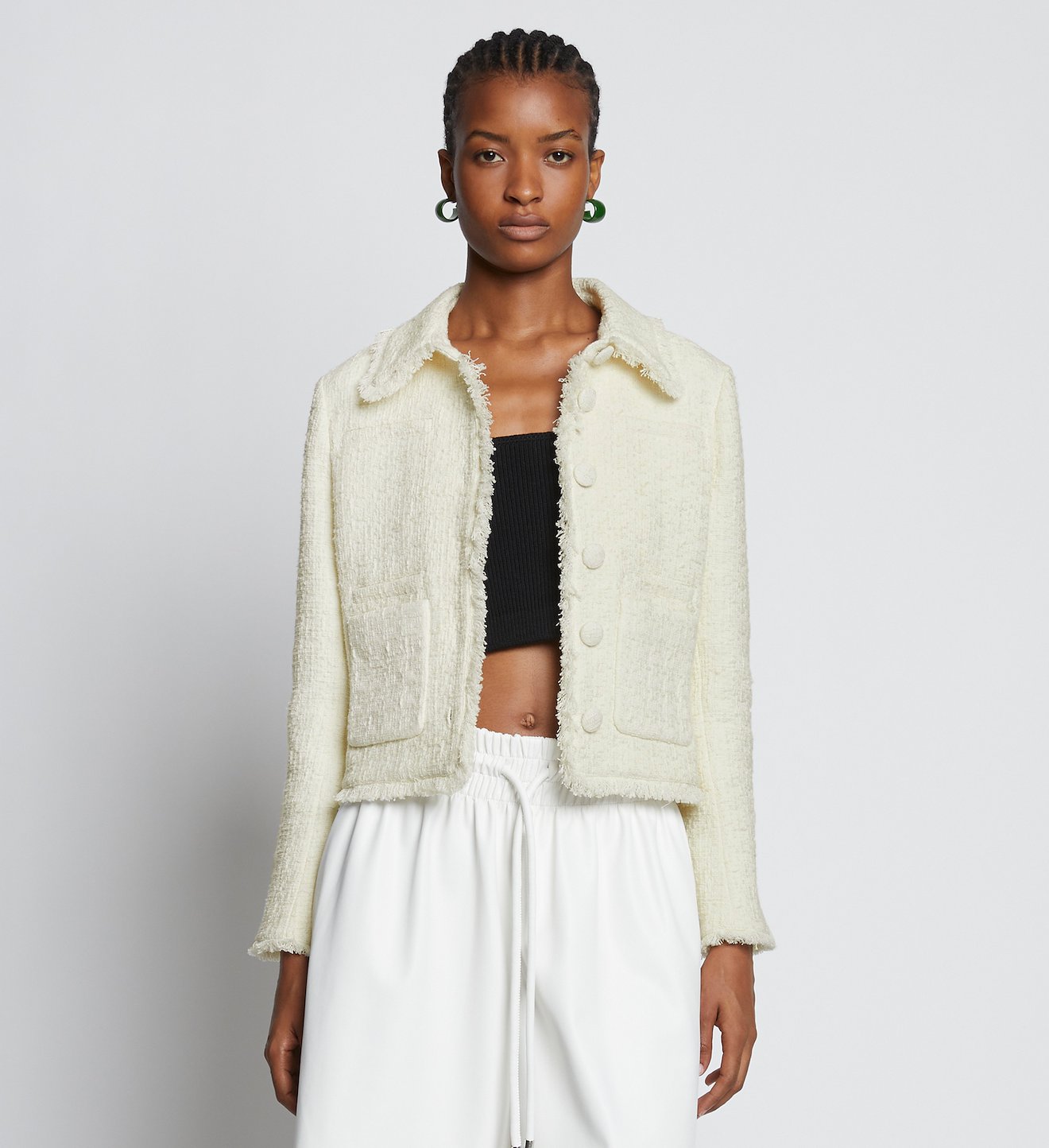 Tweed Cropped Jacket