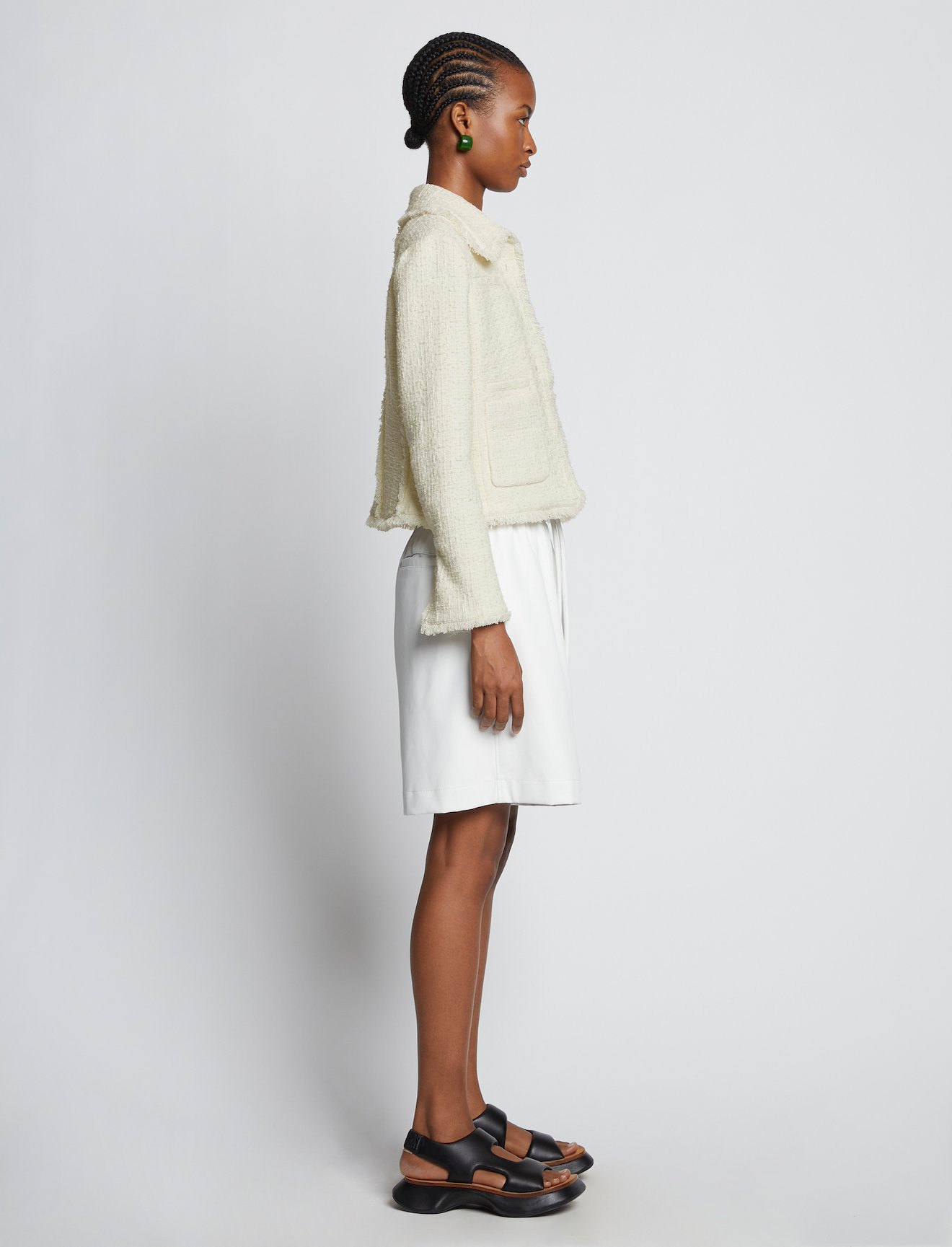 Tweed Cropped Jacket #2
