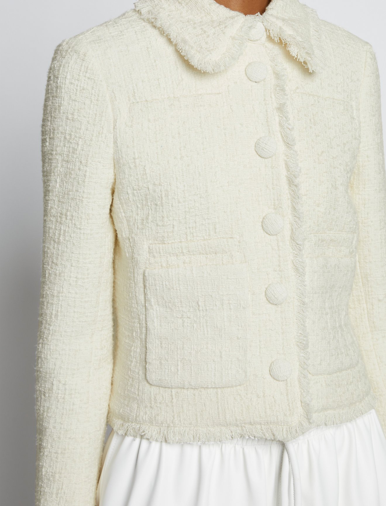 Tweed Cropped Jacket #4